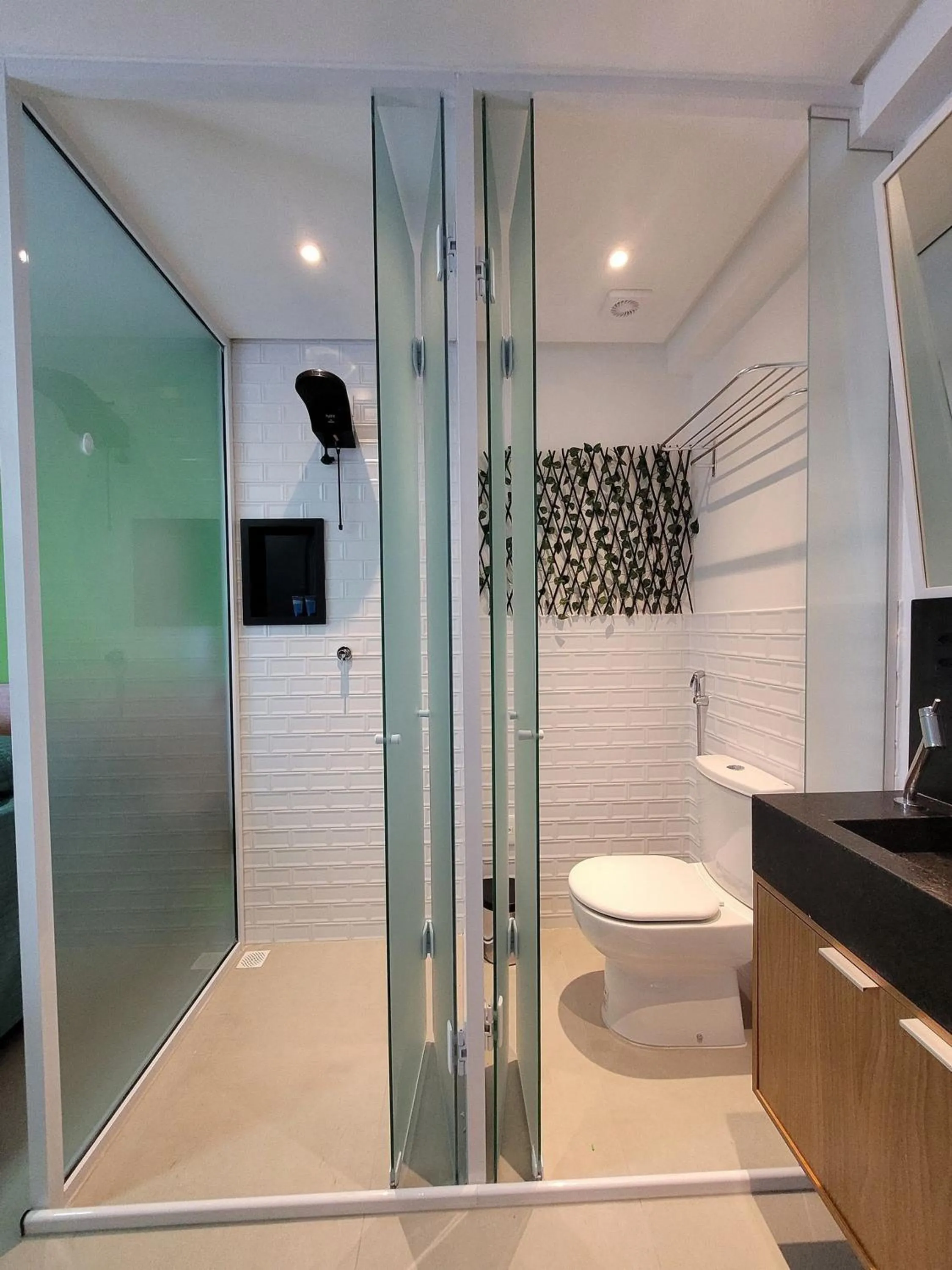 Toilet in Belo flat na praia do Bessa