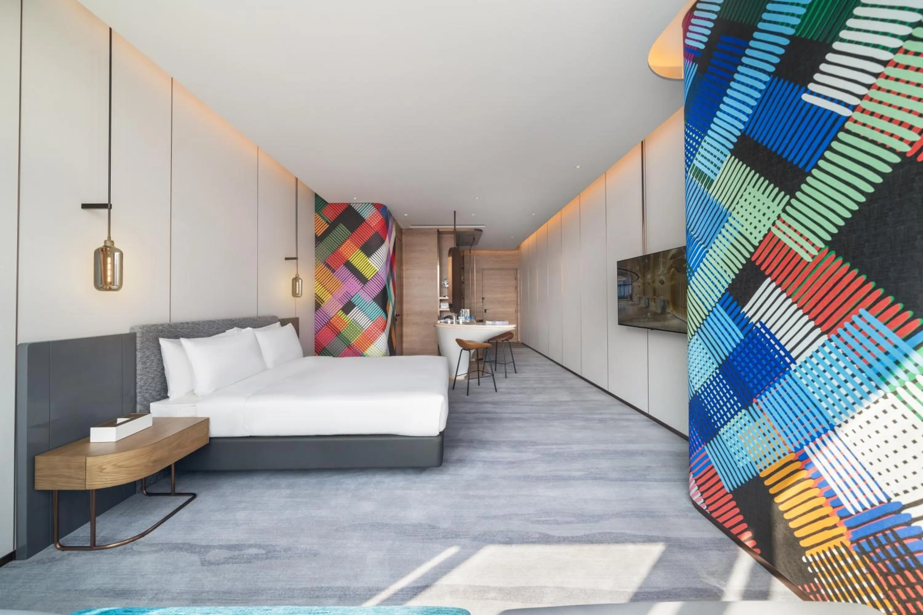 Photo of the whole room, Bed in Maqo Changsha