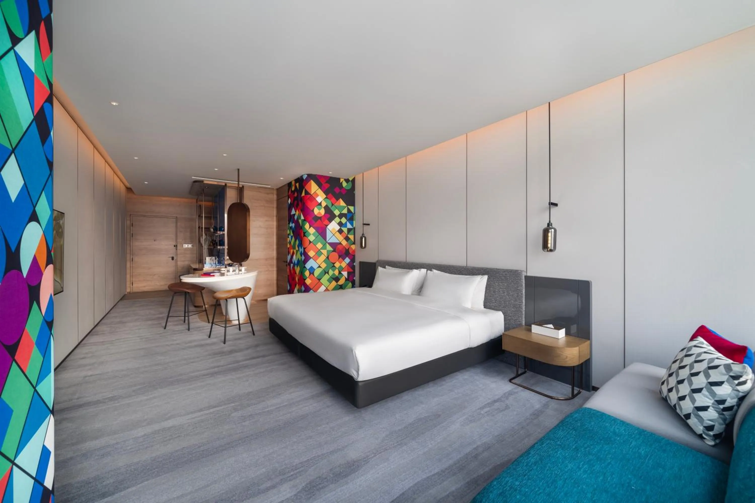 Photo of the whole room, Bed in Maqo Changsha