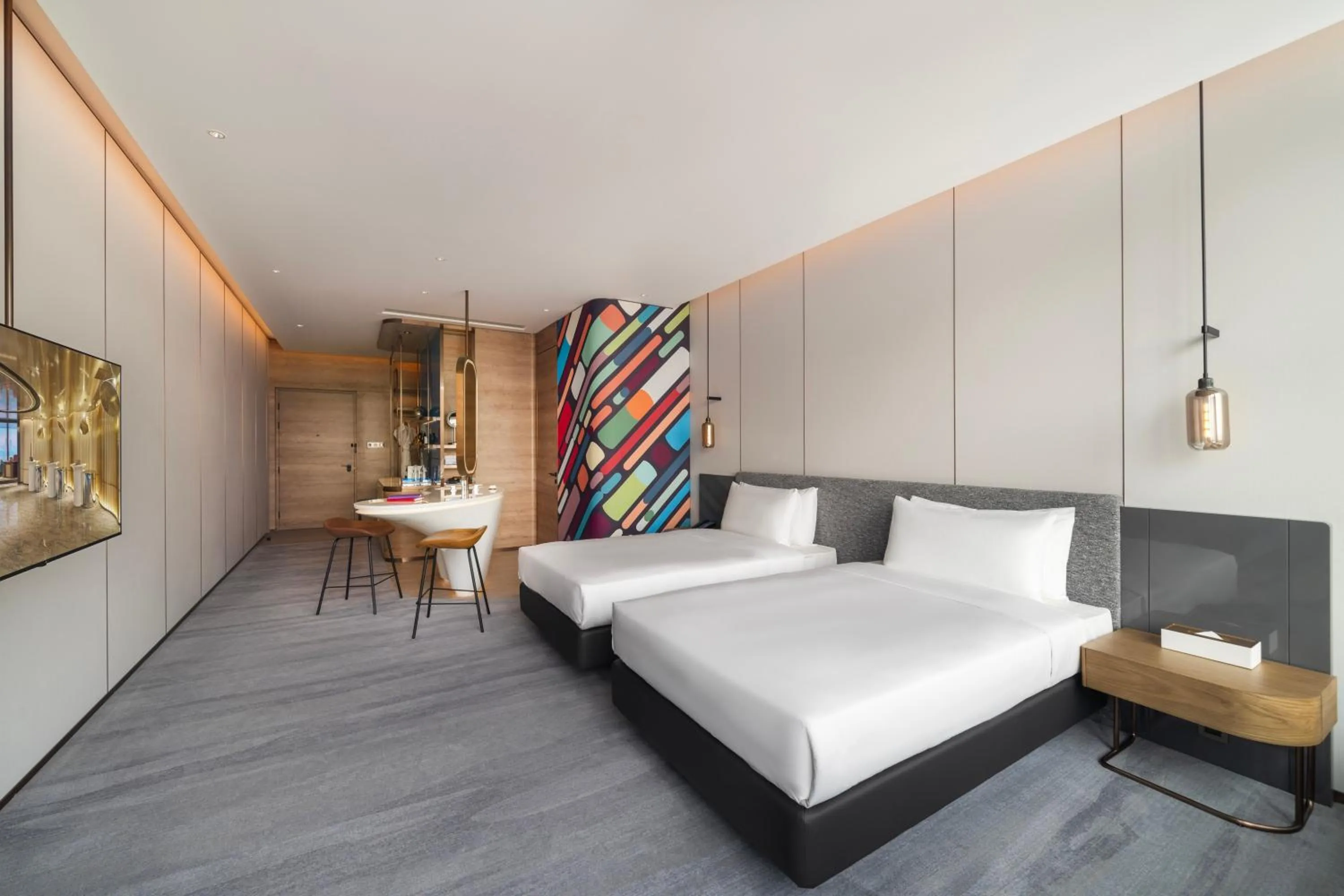 Photo of the whole room, Bed in Maqo Changsha