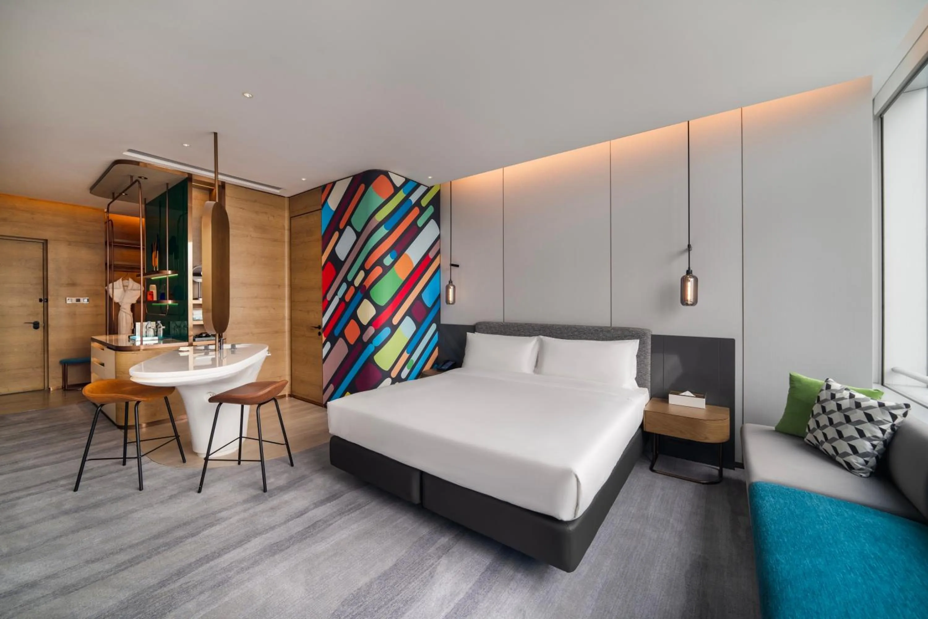 Photo of the whole room, Bed in Maqo Changsha