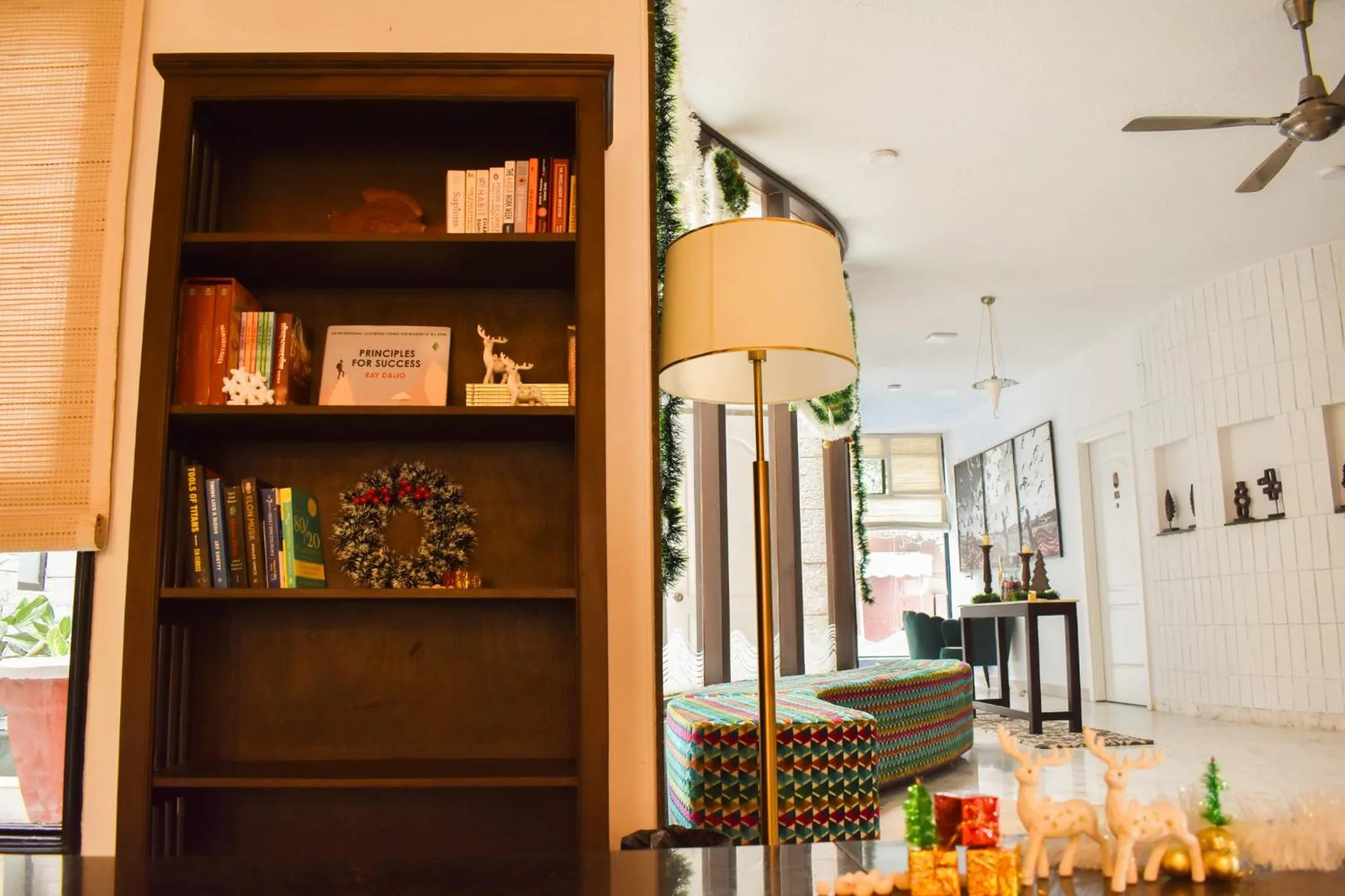 Library in Firebrick Boutique Residences - GARNET HOUSE
