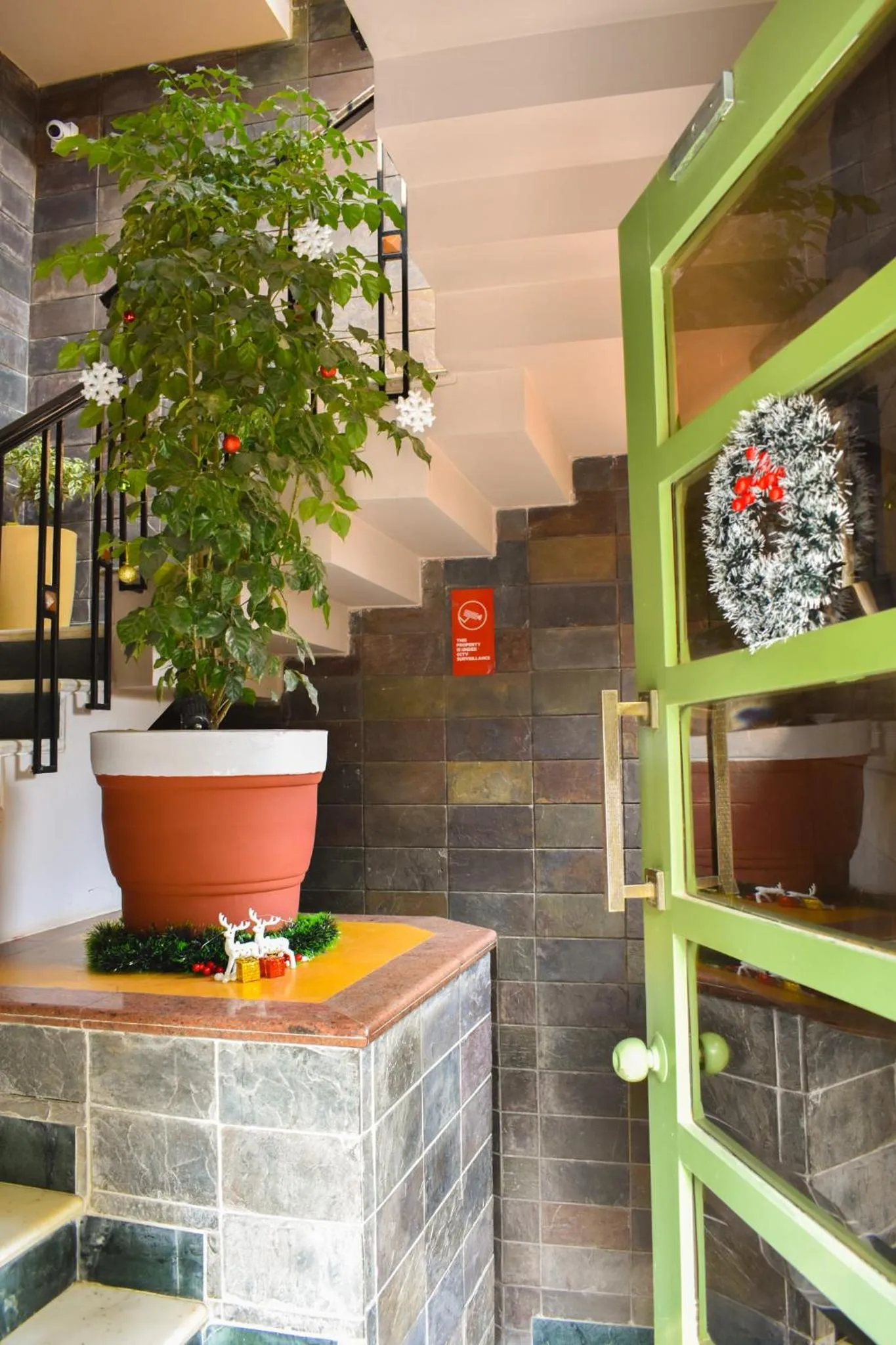 Facade/entrance in Firebrick Boutique Residences - GARNET HOUSE