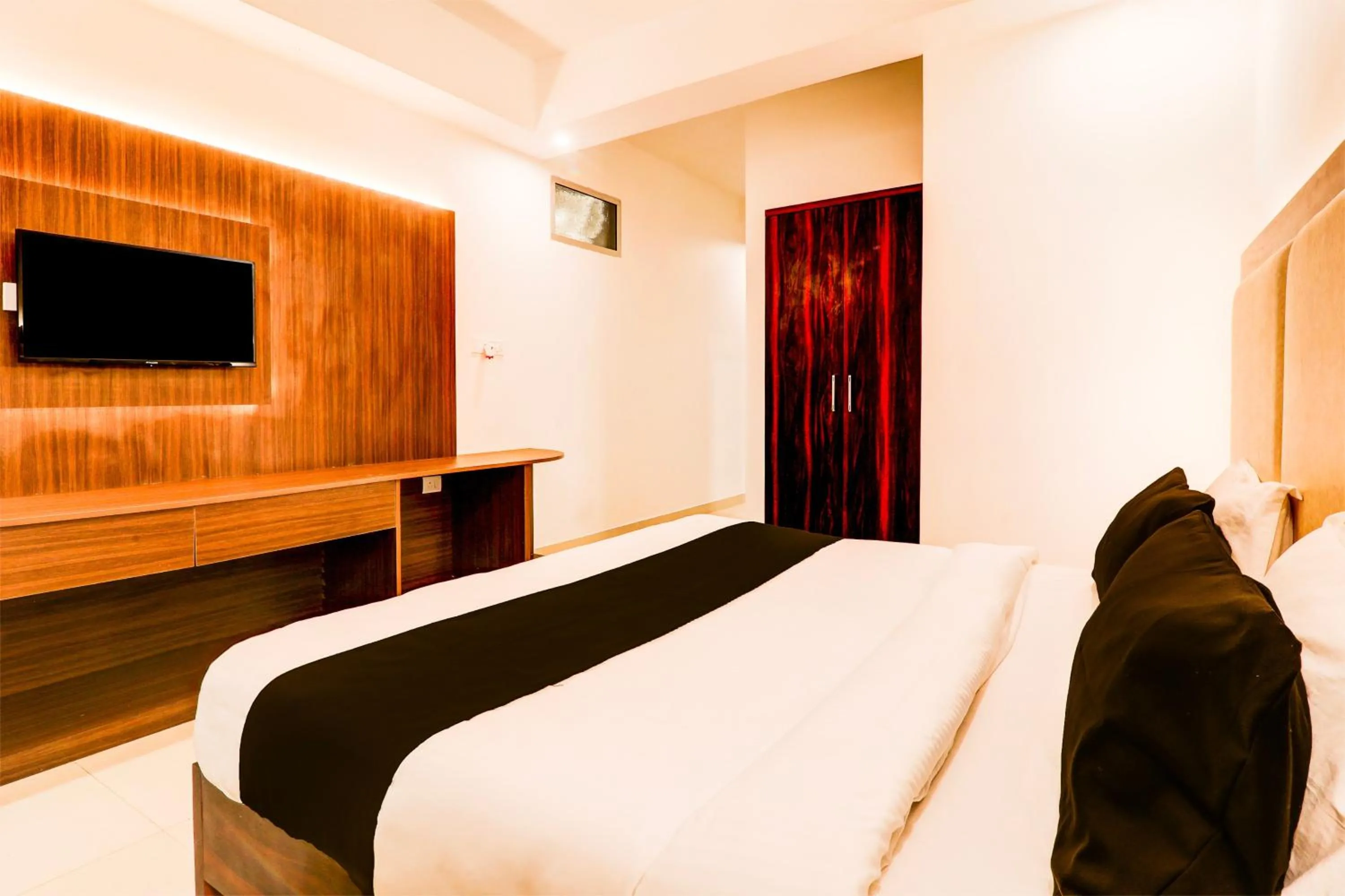Bedroom in Hotel O The Suite