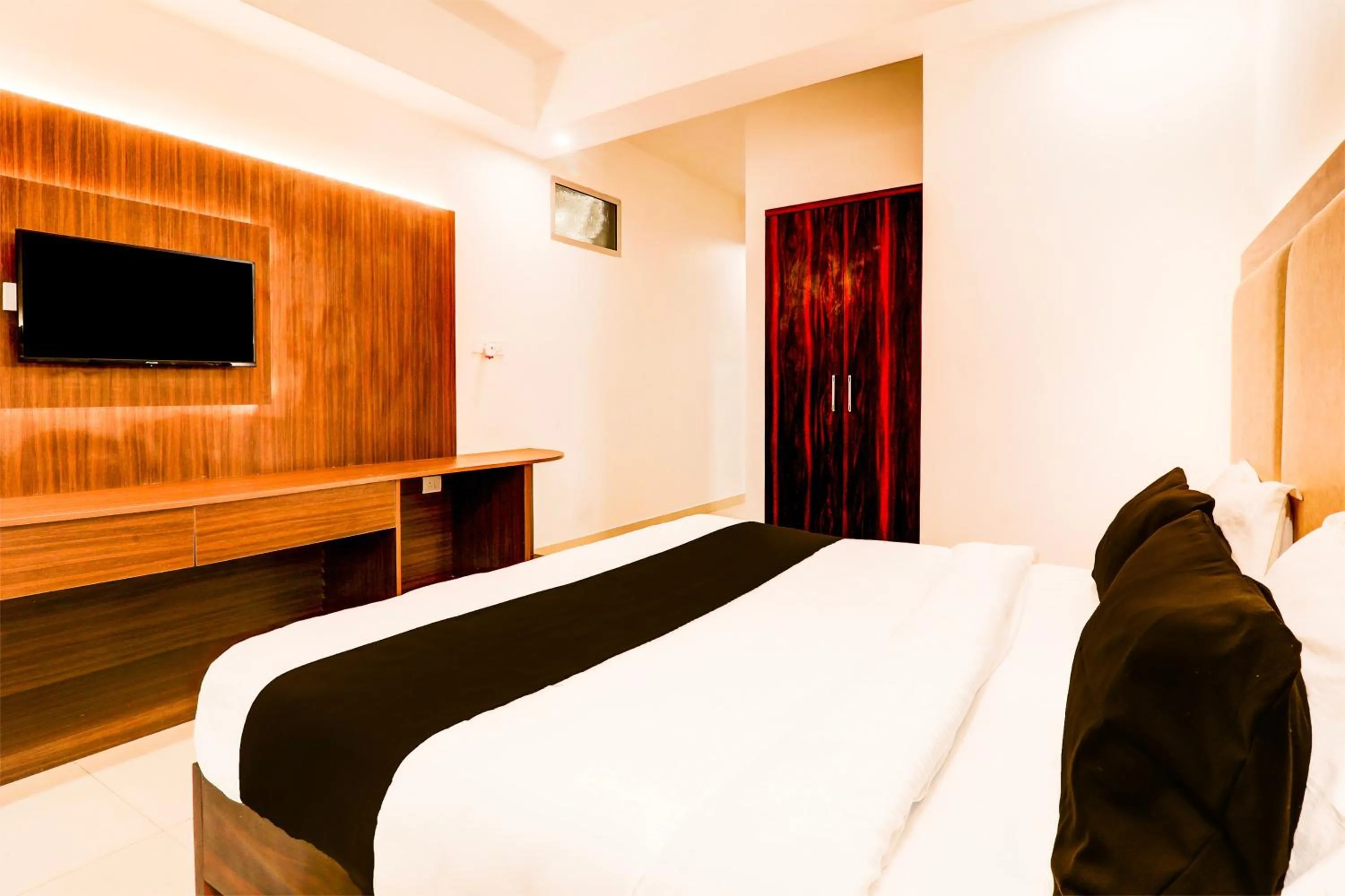 Bedroom in Hotel O The Suite