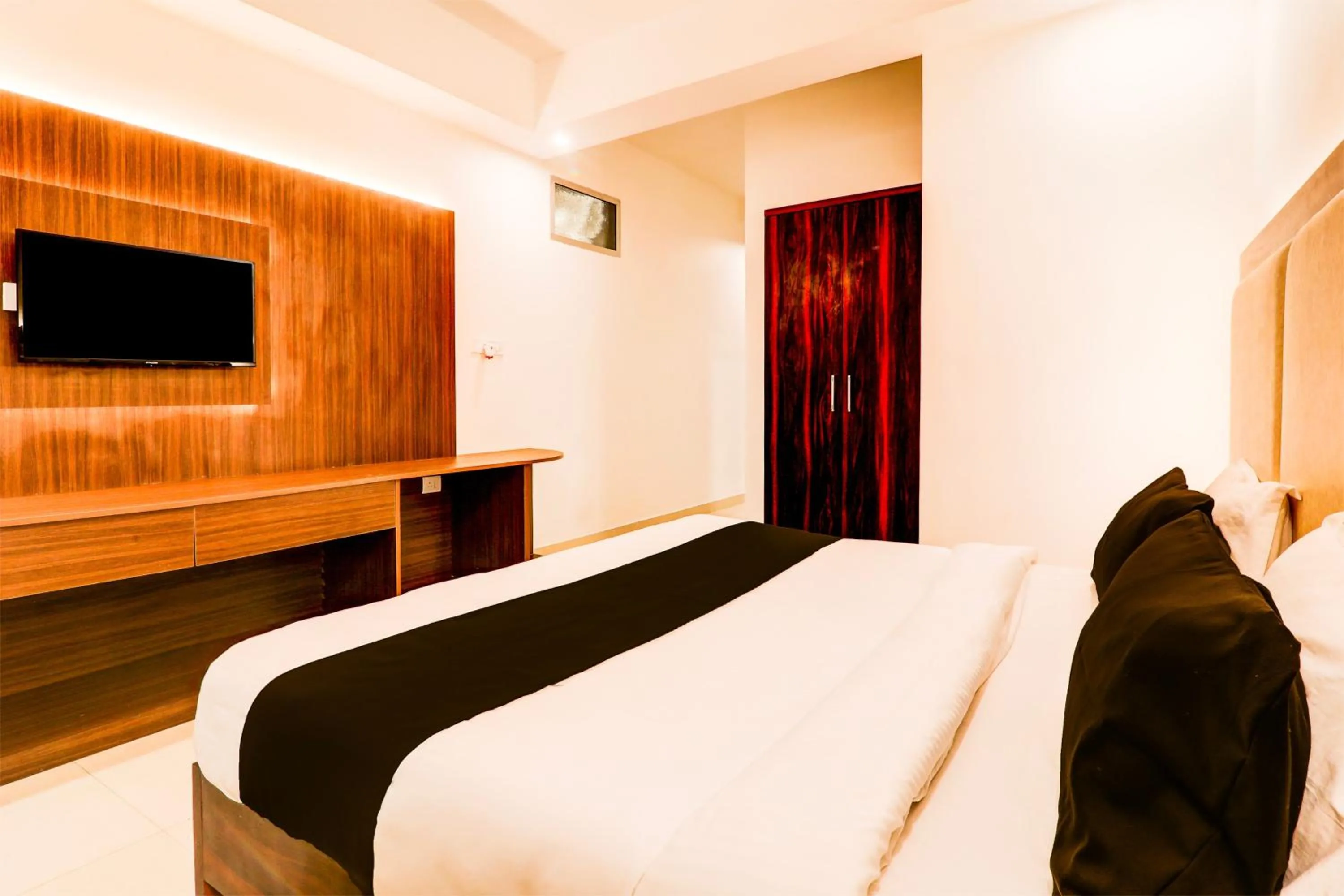 Bedroom in Hotel O The Suite