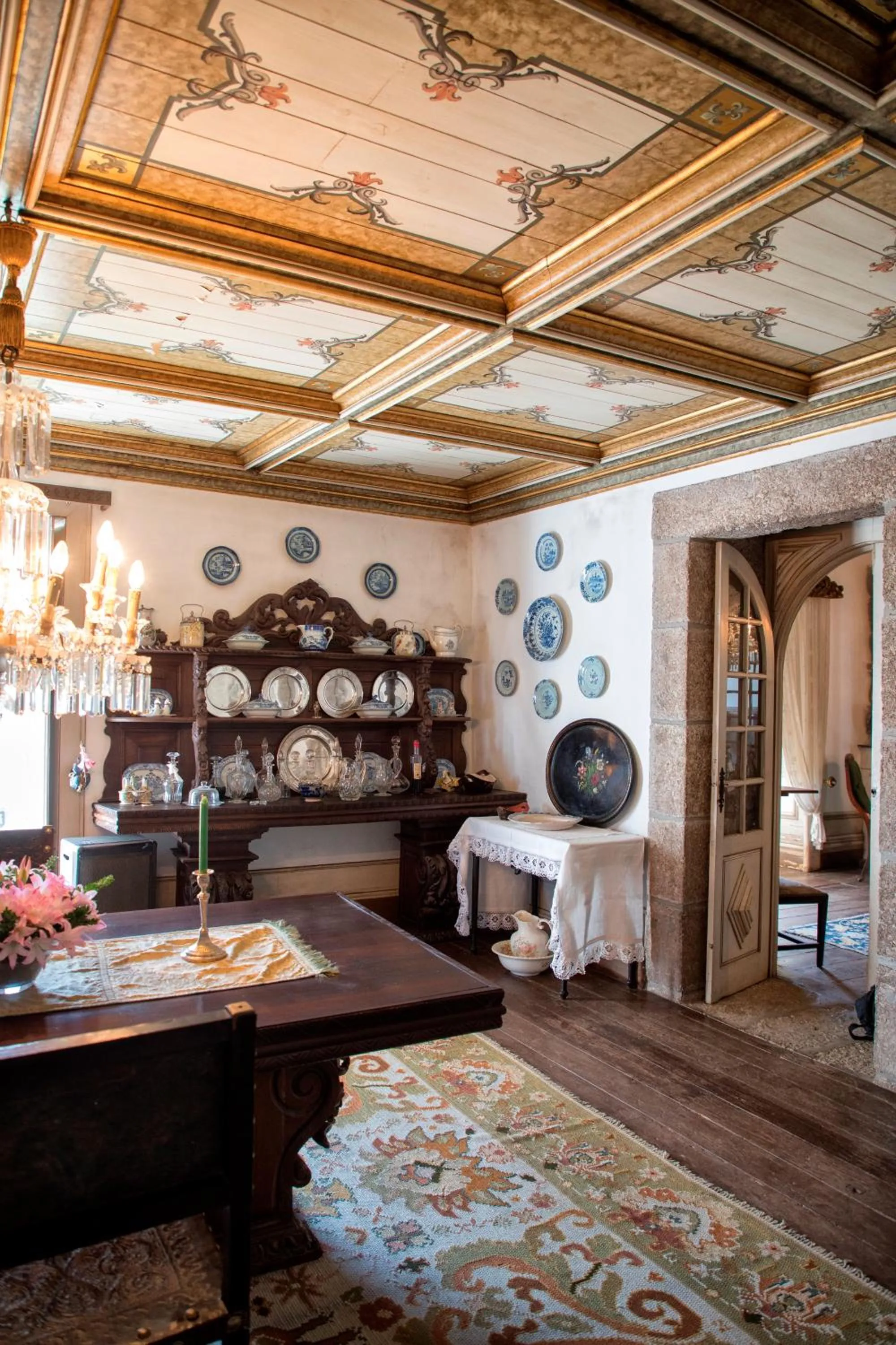 Lounge or bar, Bed in Casa do Ribeiro