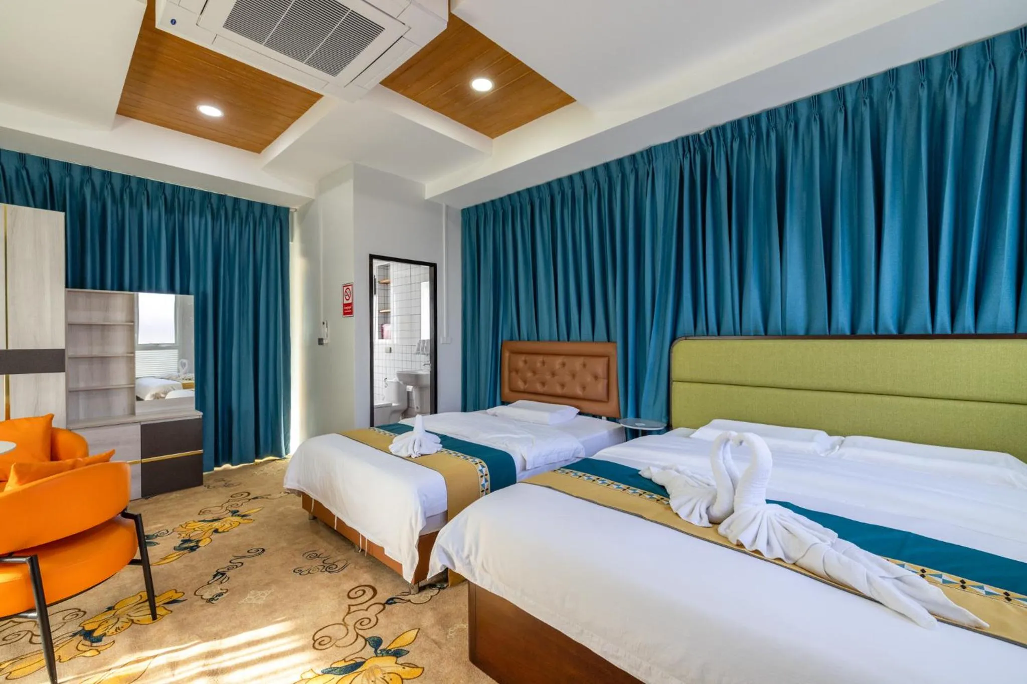 Bed in Kana Hotel Phuket普吉岛卡娜酒店