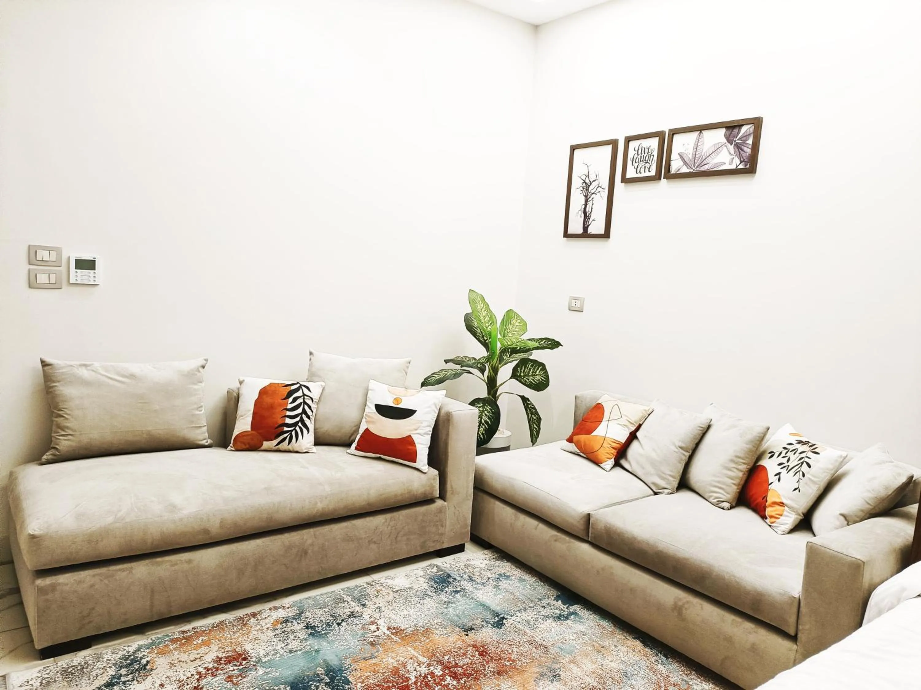 Seating area in My Villa