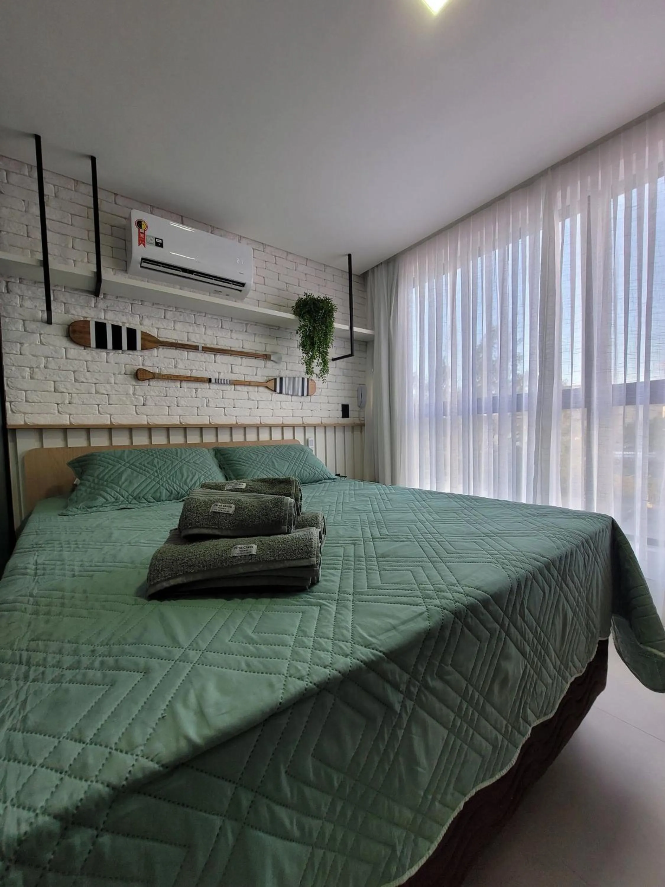 Bed in Maravilhoso Studio no Bessa