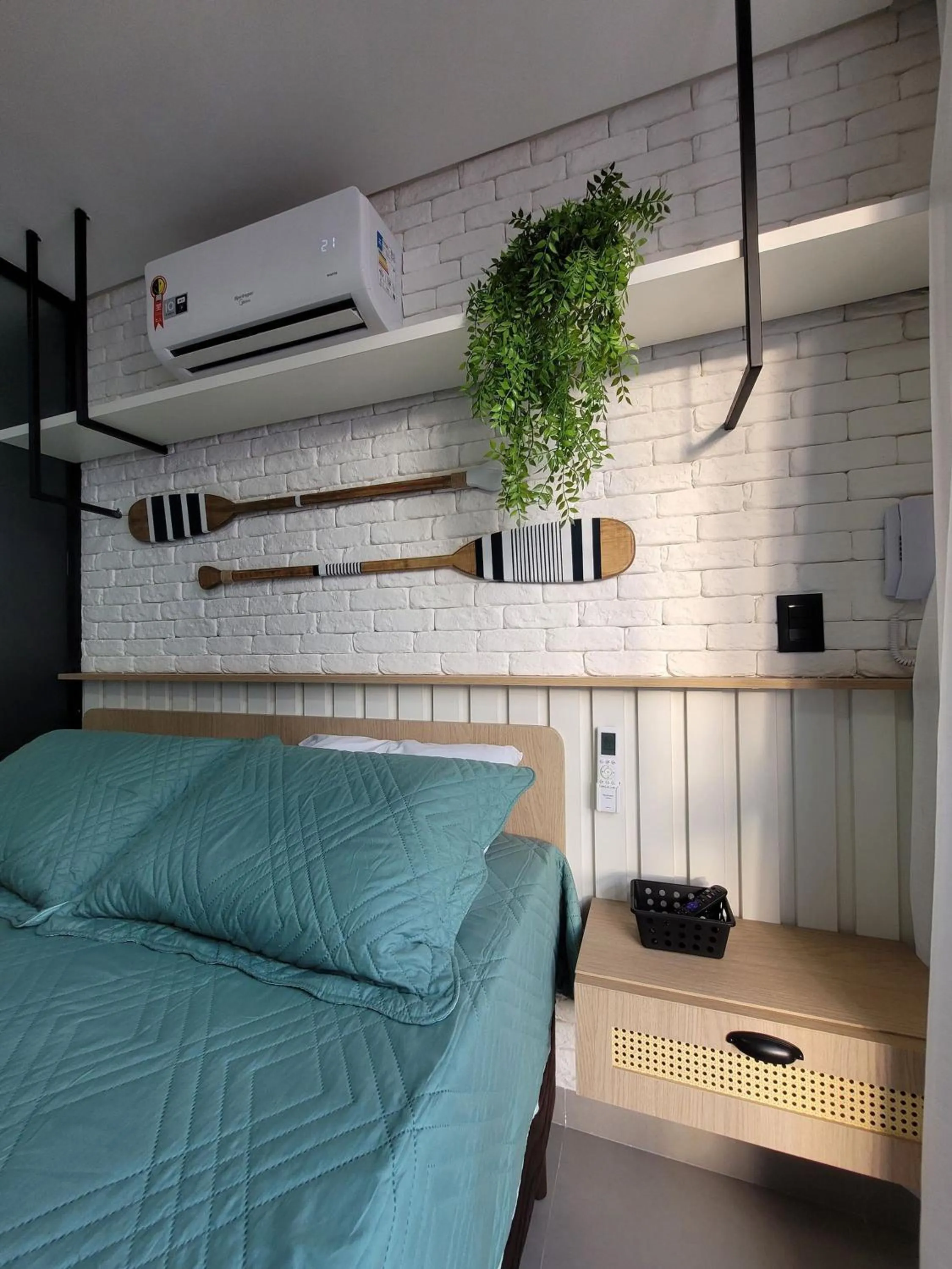 Bed in Maravilhoso Studio no Bessa