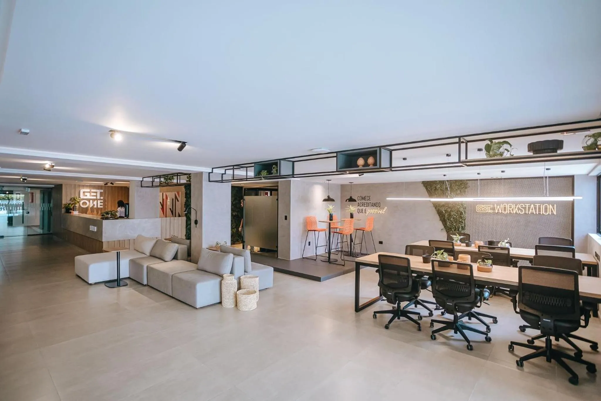 Lobby or reception in Maravilhoso Studio no Bessa