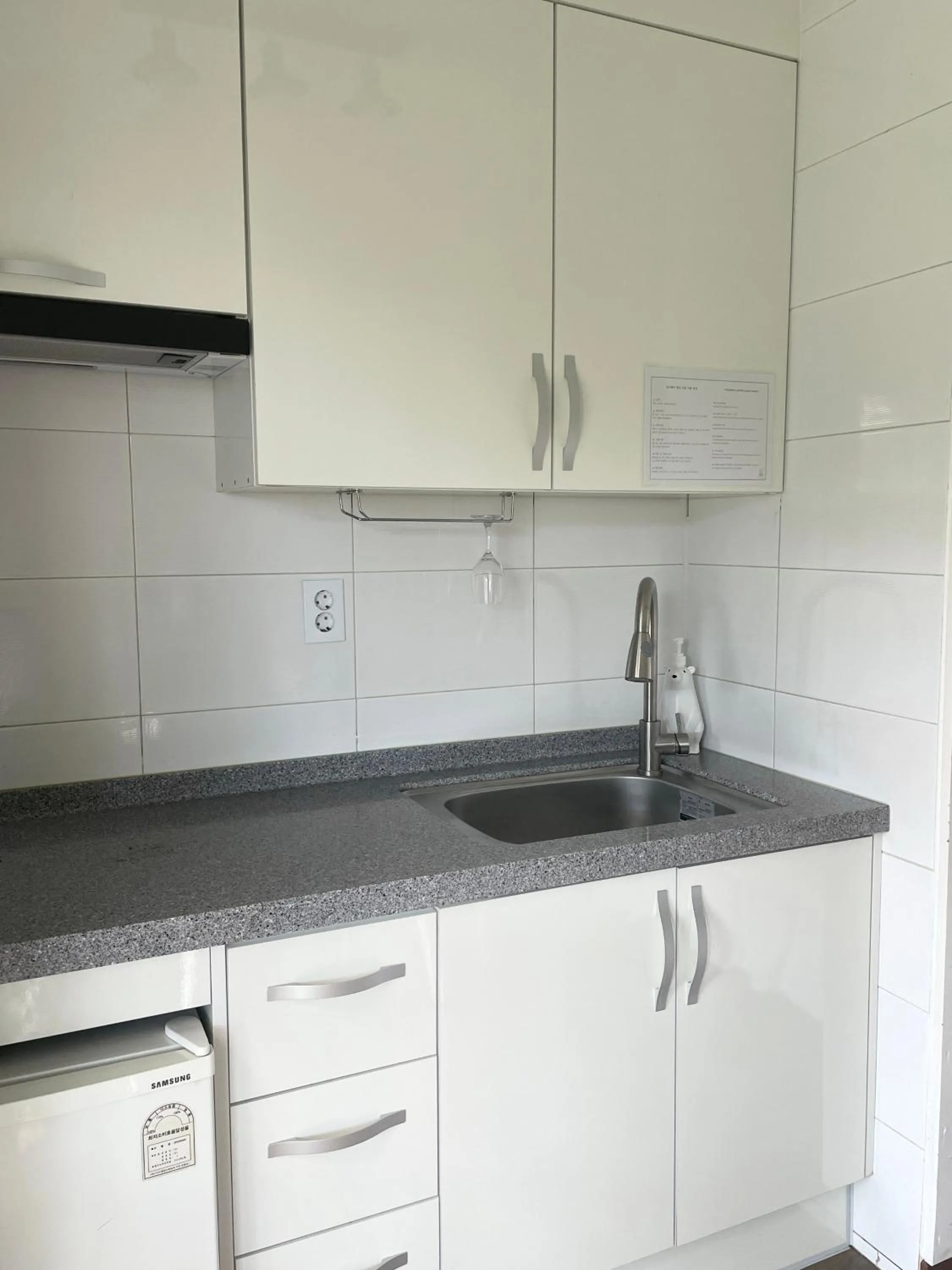 Kitchen or kitchenette in Honey Bear Pension