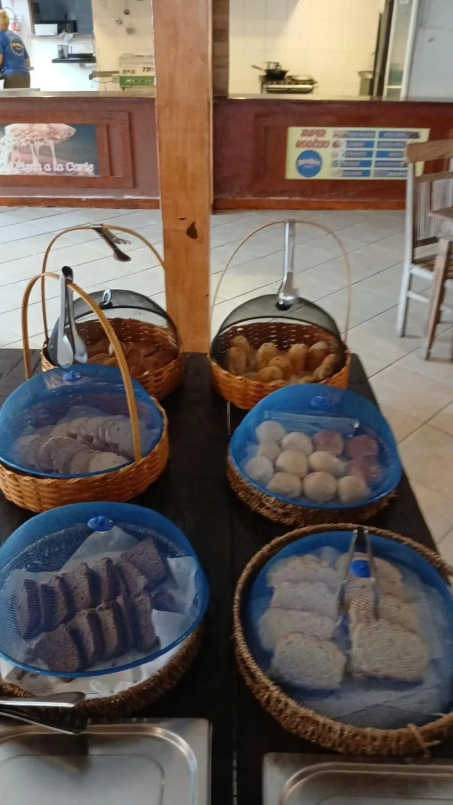 Buffet breakfast in Super Flats Geribá