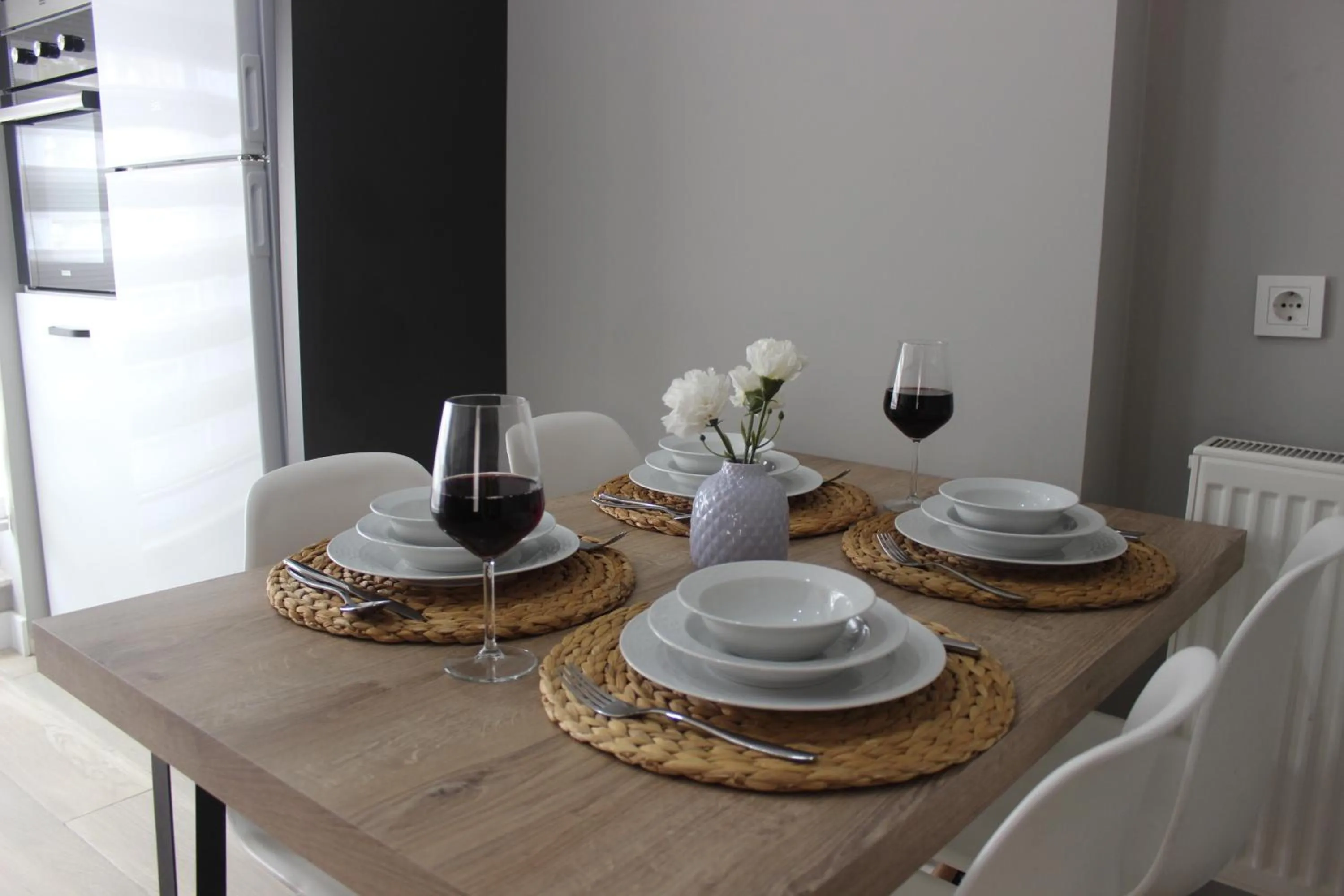 Dining area in Cosy Suite
