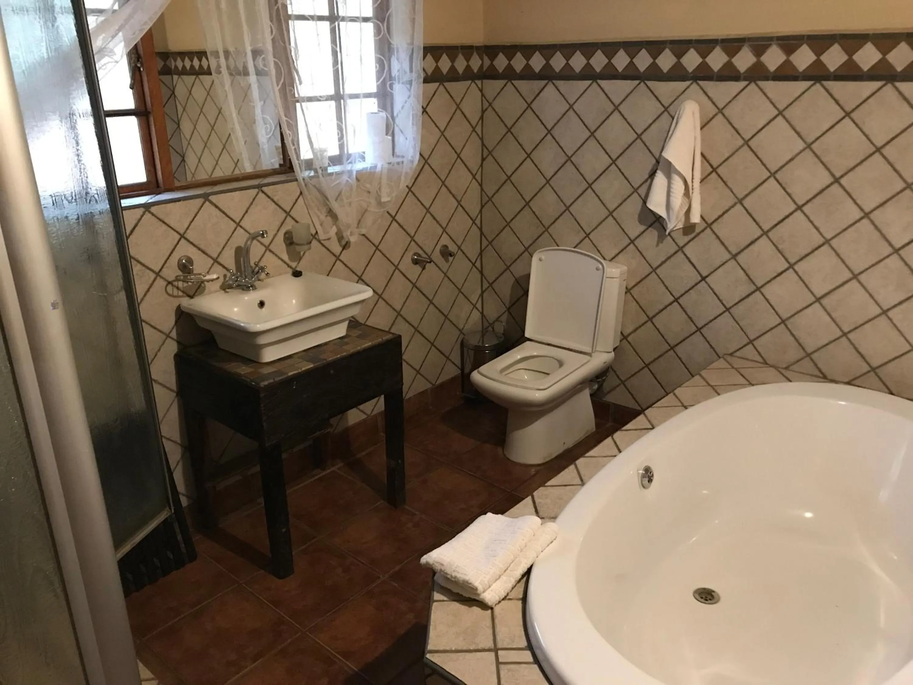 Bathroom in Amafu Forest Lodge