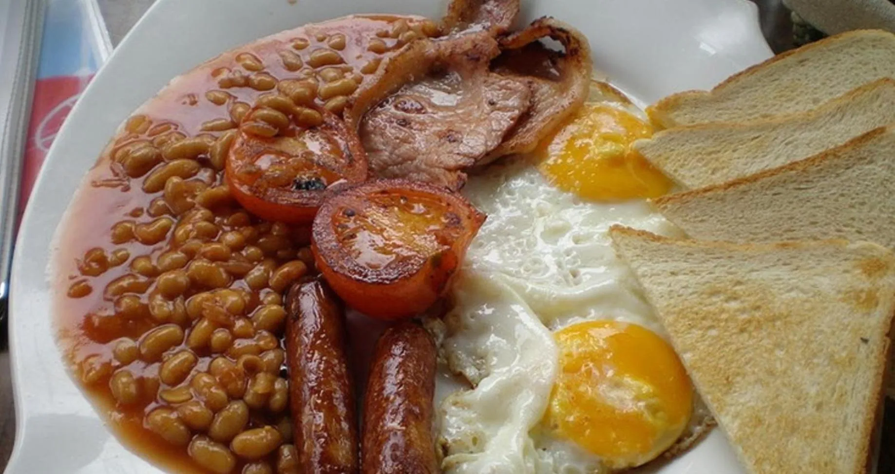 English/Irish breakfast in Amafu Forest Lodge