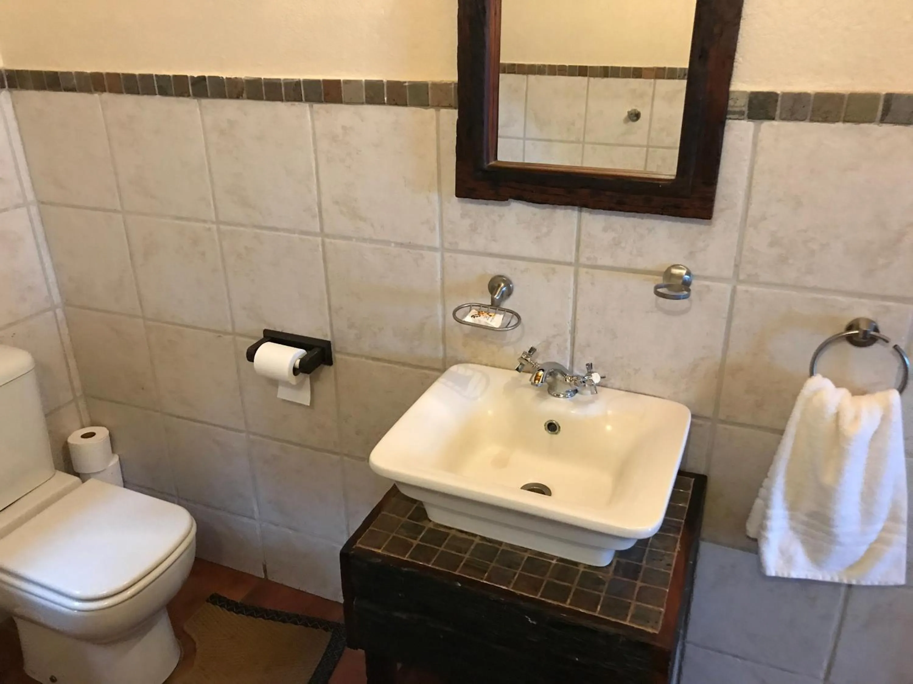 Bathroom in Amafu Forest Lodge