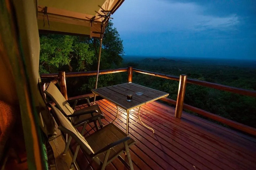 Balcony/Terrace in Amafu Forest Lodge