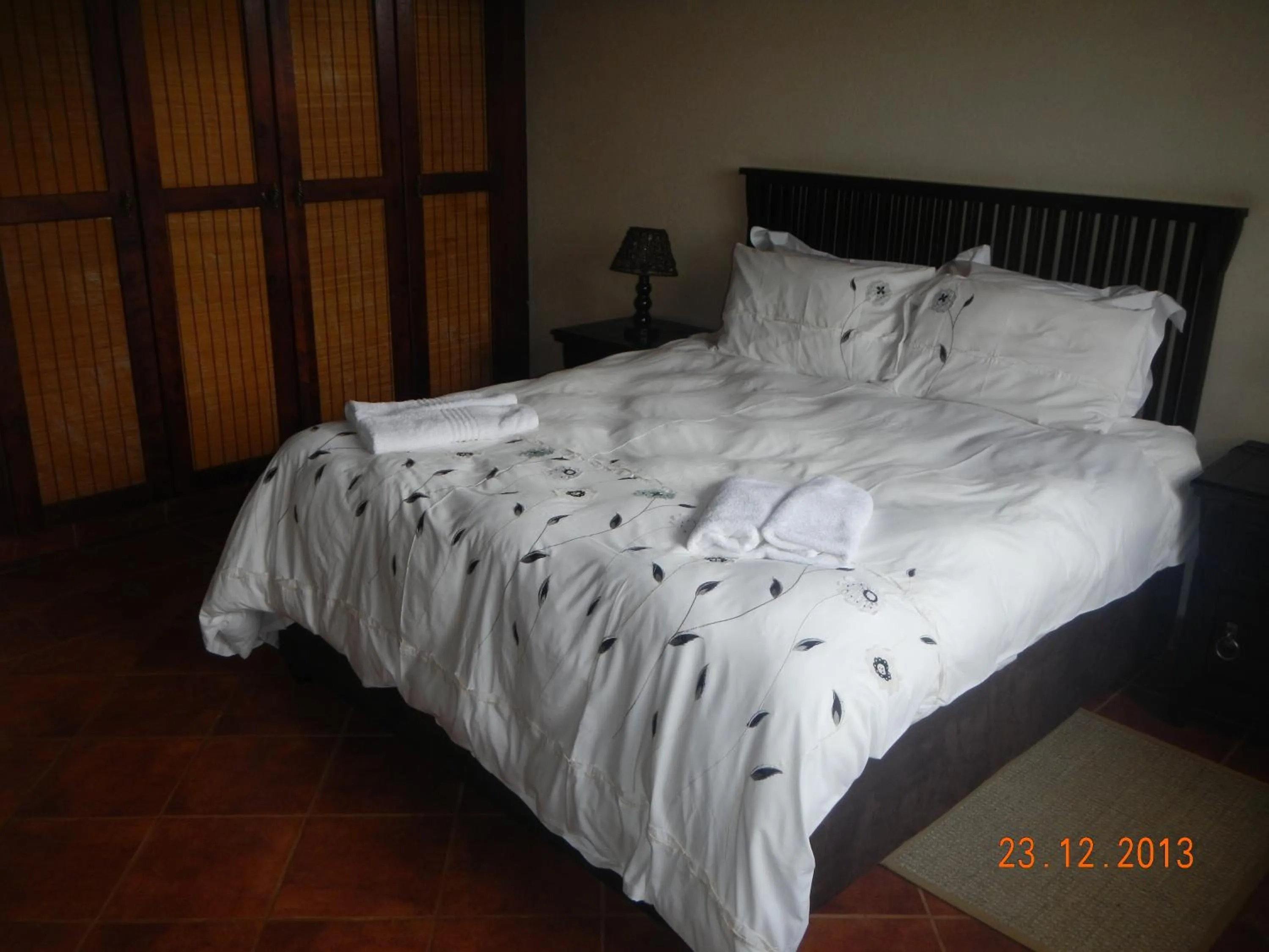 Bed in Amafu Forest Lodge