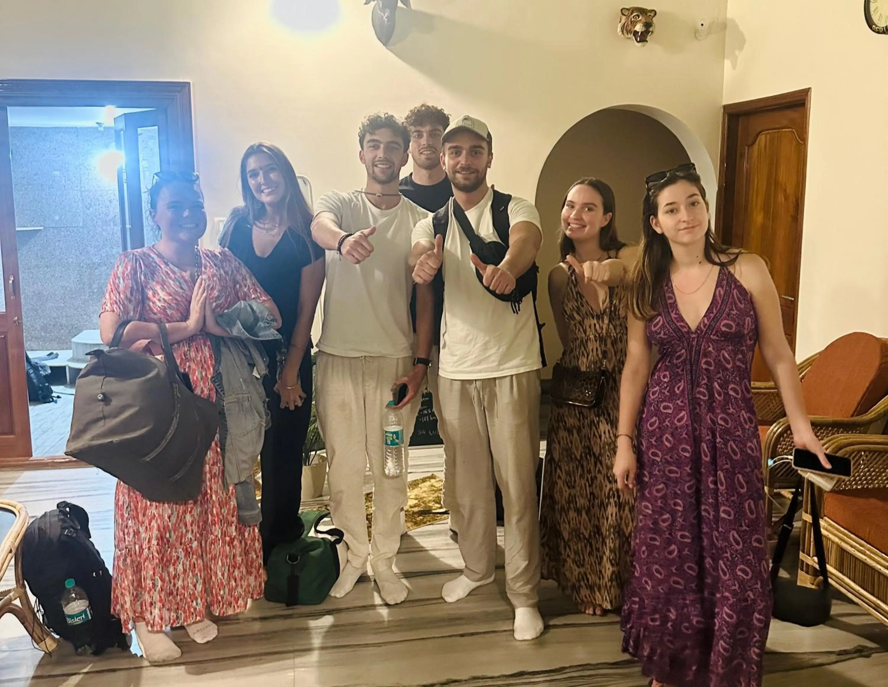 Guests in Palace Hostel by Borrbo