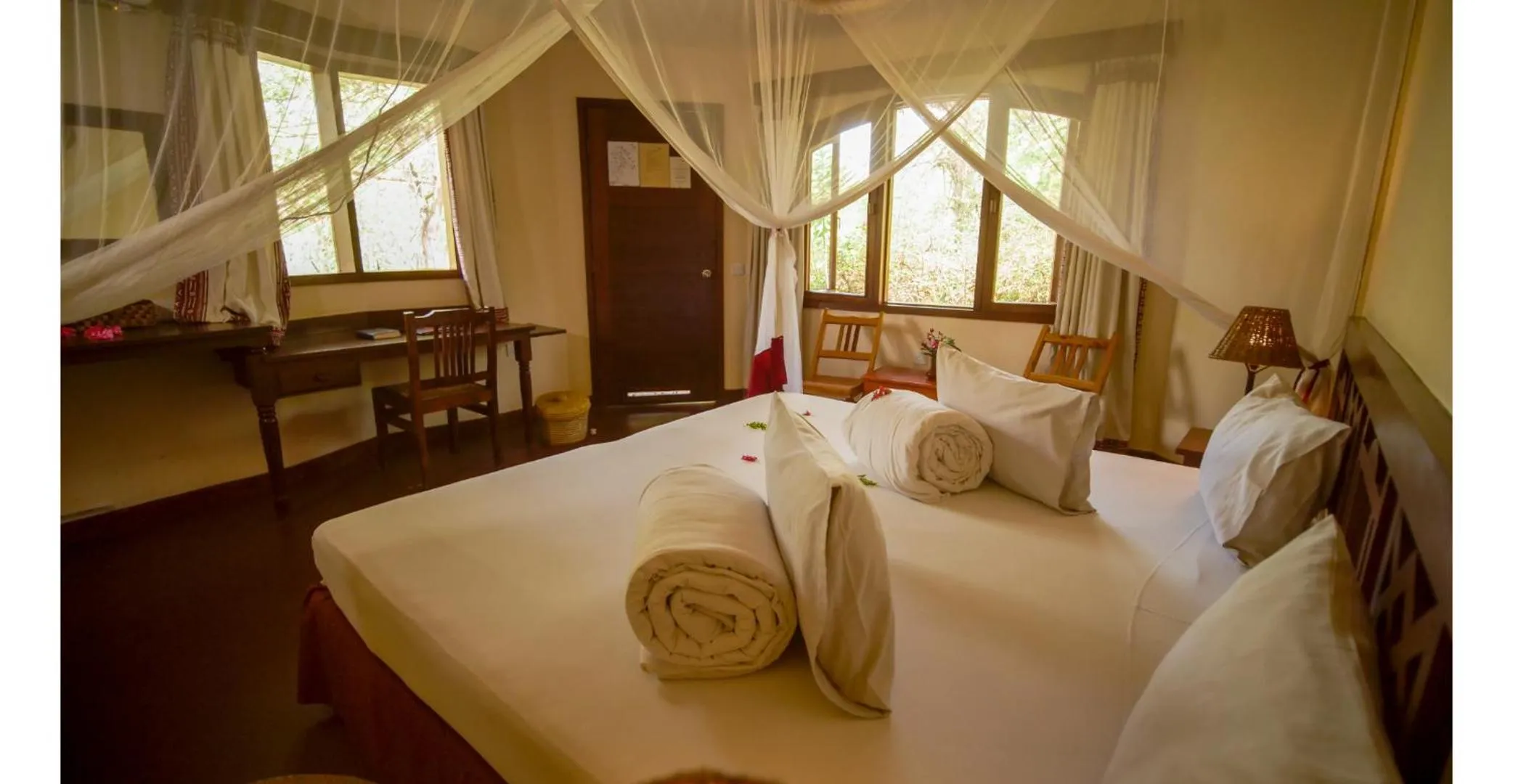 Bed in Kia Airport Lodge