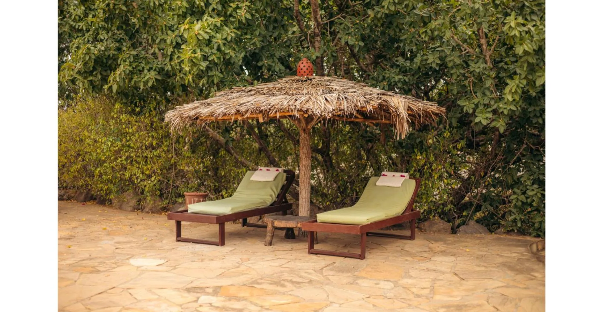 Patio in Kia Airport Lodge