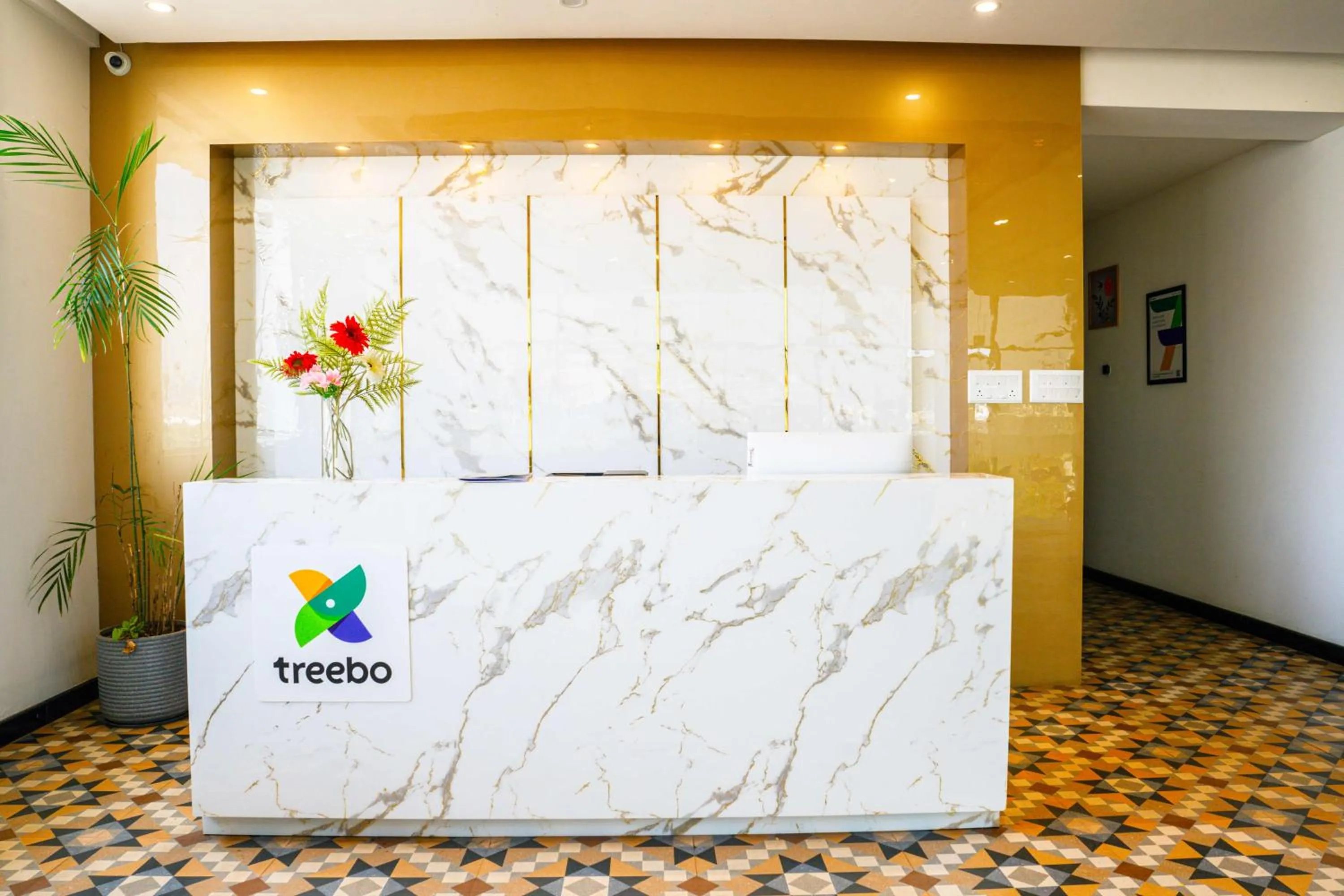 Lobby or reception in Treebo RC Comforts