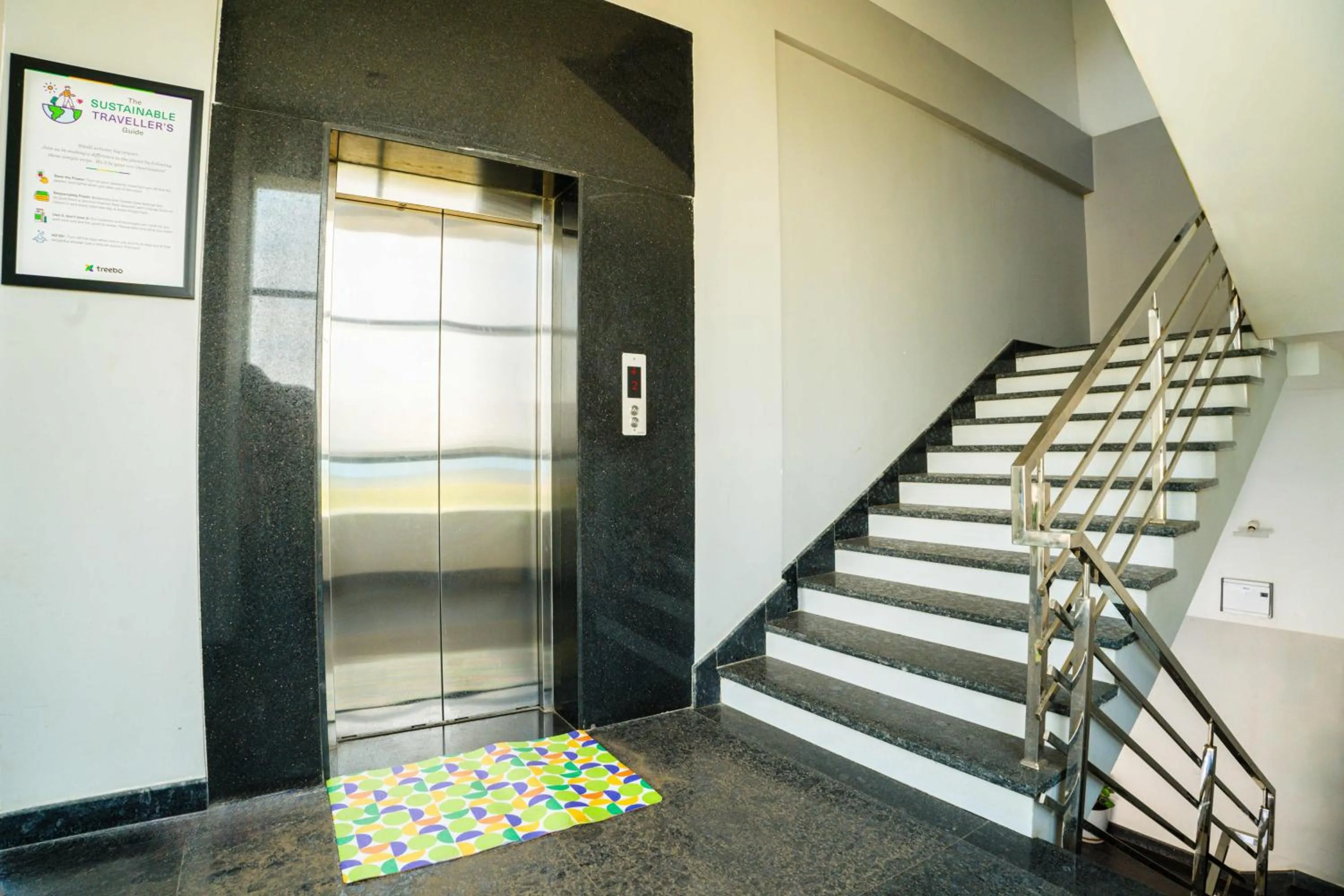 elevator in Treebo RC Comforts