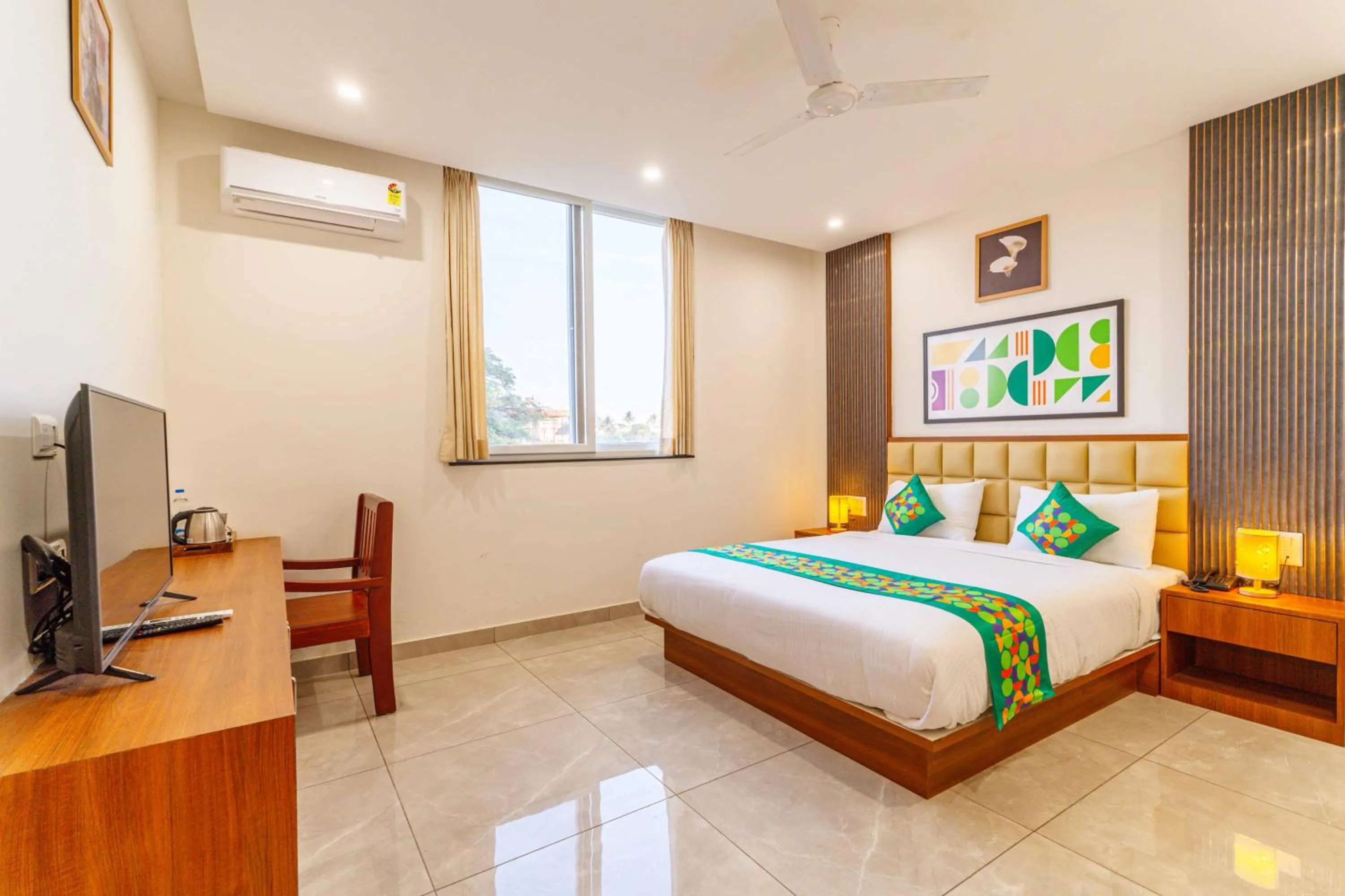 Bedroom, Bed in Treebo RC Comforts