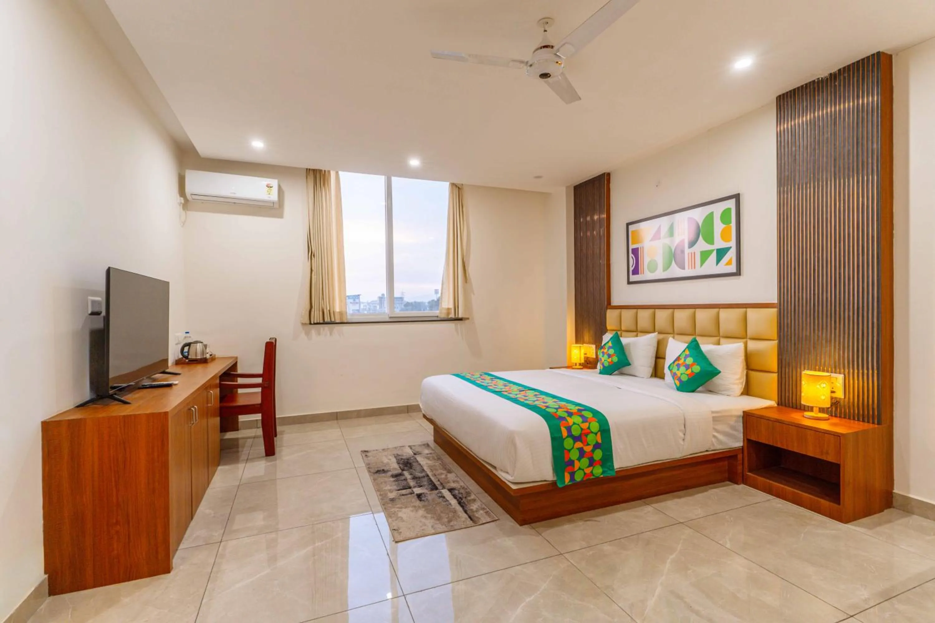 Bedroom, Bed in Treebo RC Comforts