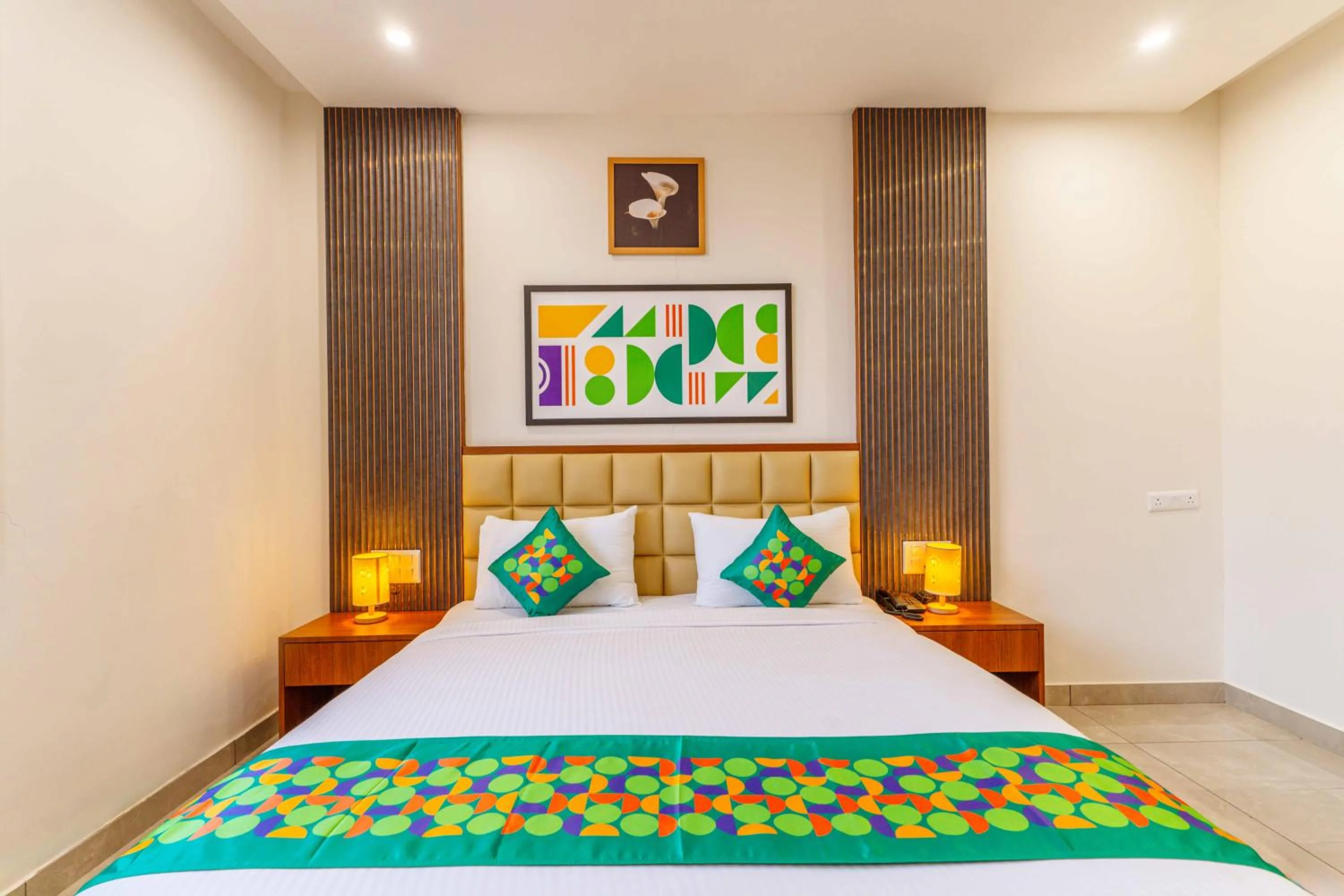 Bedroom, Bed in Treebo RC Comforts