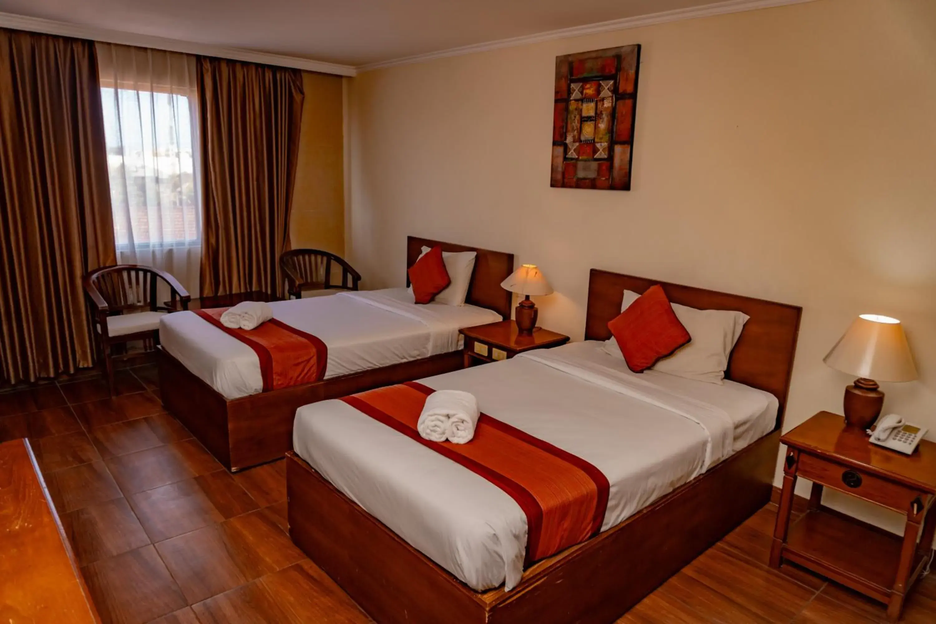 Bed in Hotel Puri Dibia Kuta Bed in Hotel Puri Dibia Kuta