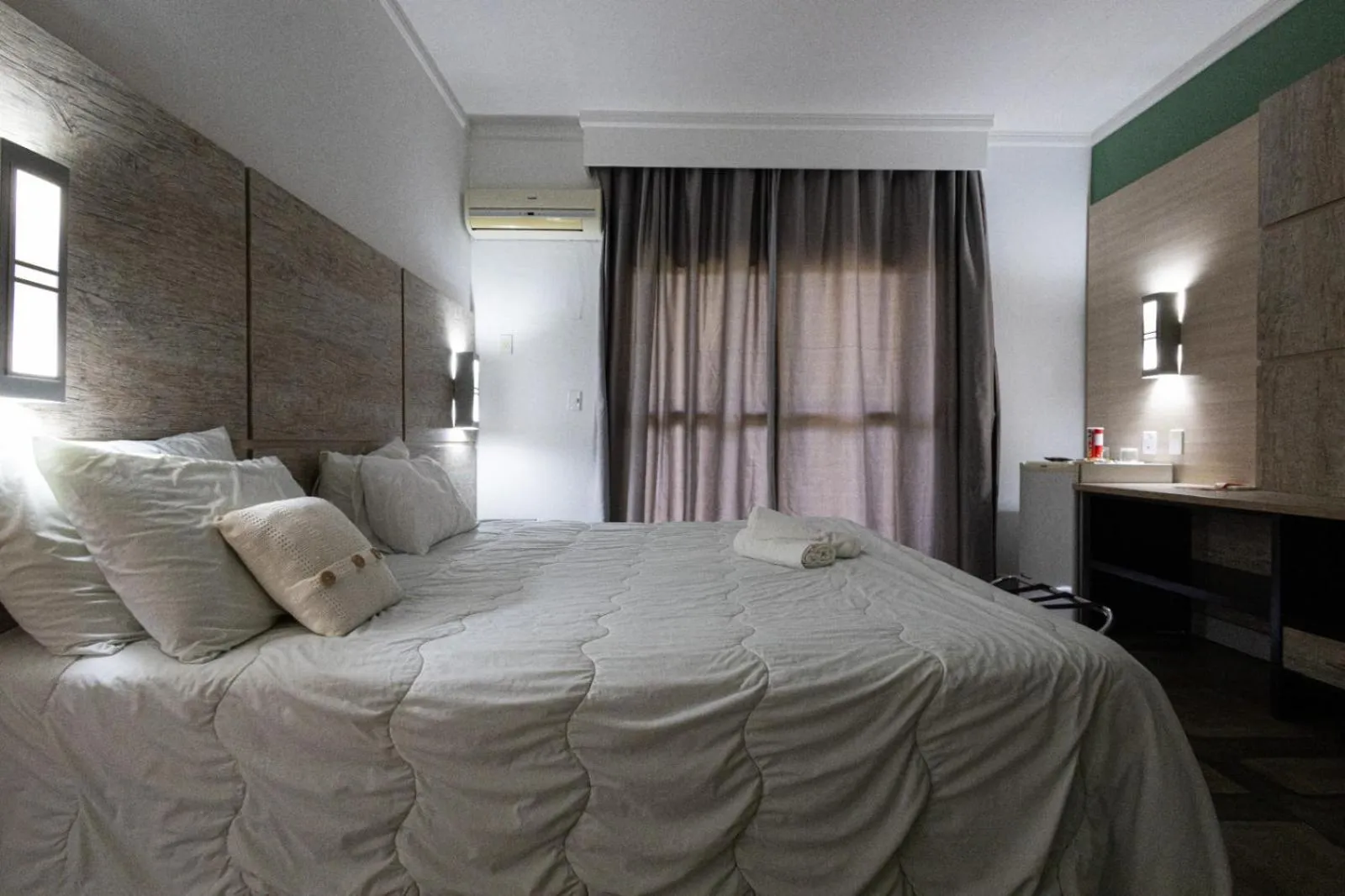 Bed in ARAGUAIA HOTEL