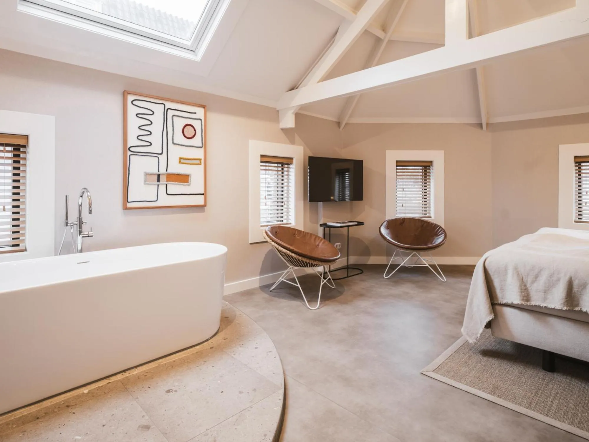 Bed in Strandhotel Domburg