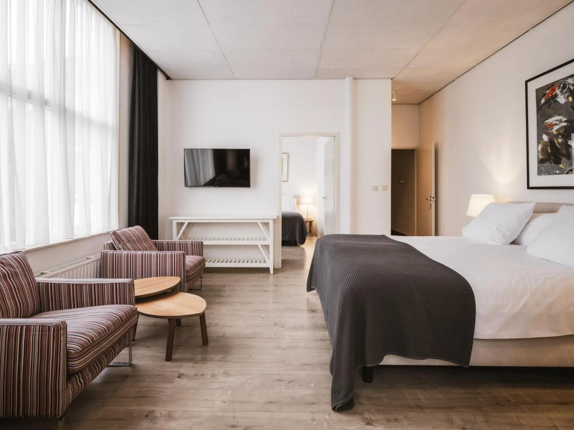 Bed in Strandhotel Domburg