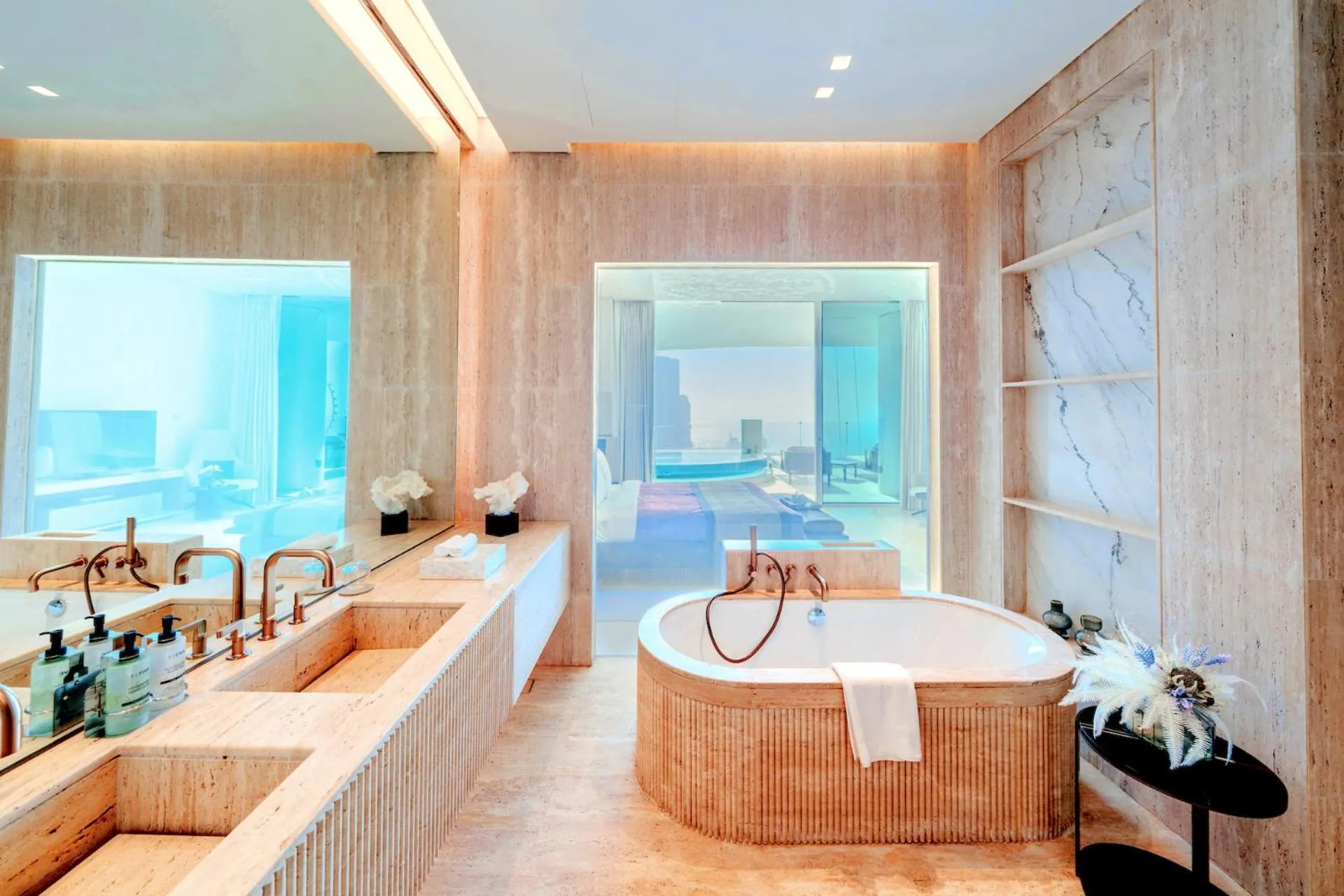 Bathroom in FIVE Luxe