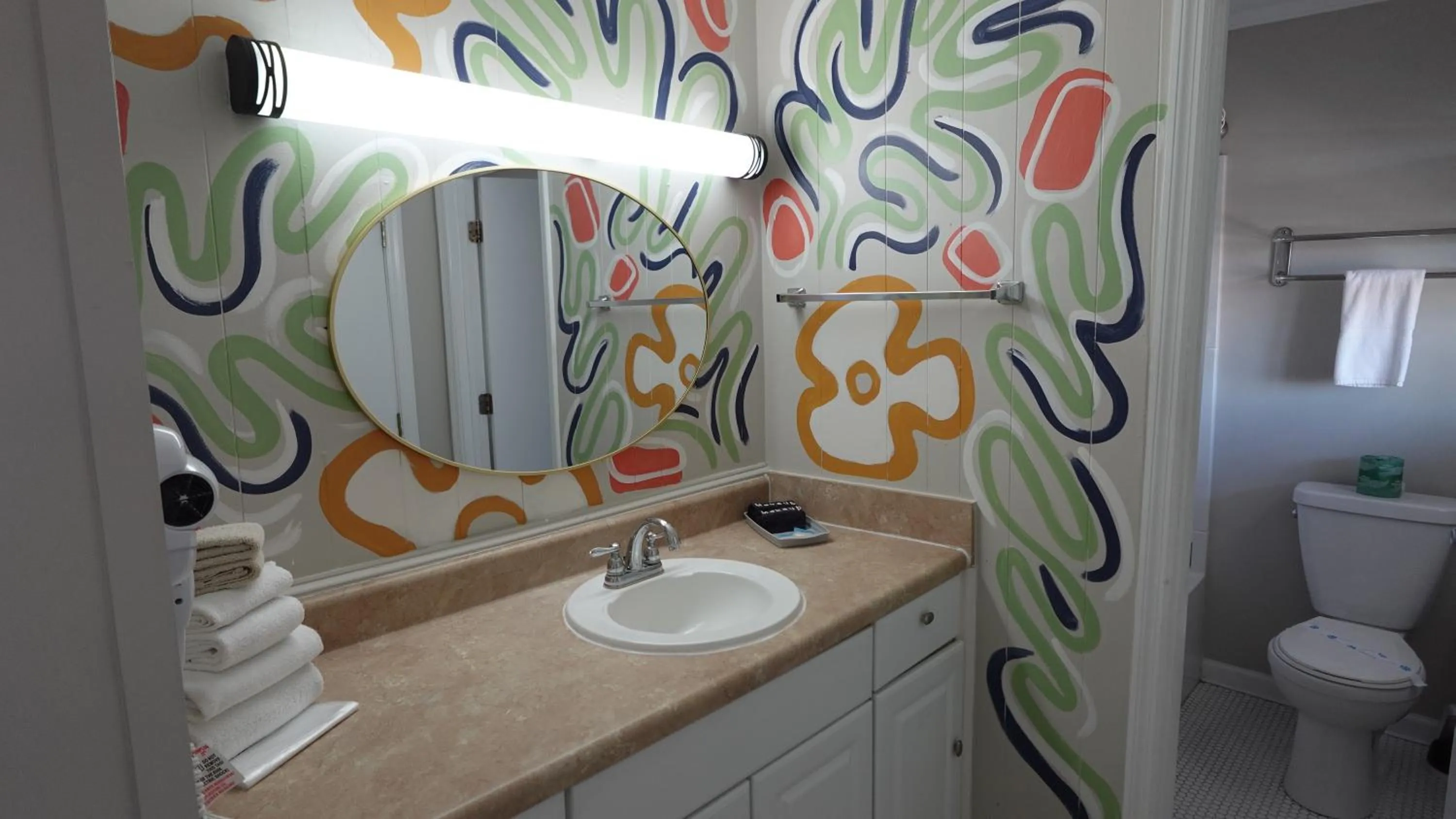 Bathroom in Sea Vista Motel