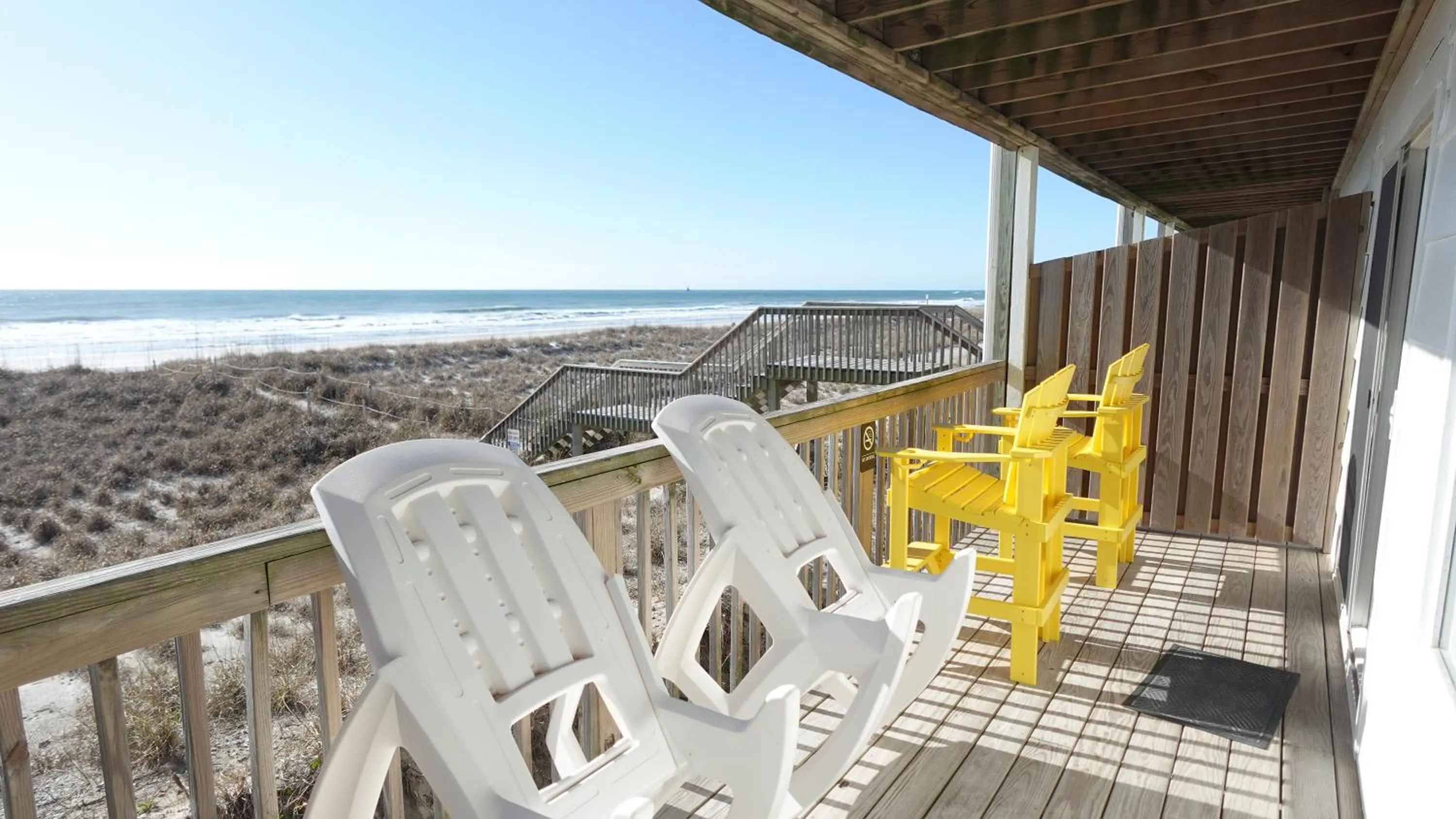 Balcony/Terrace in Sea Vista Motel