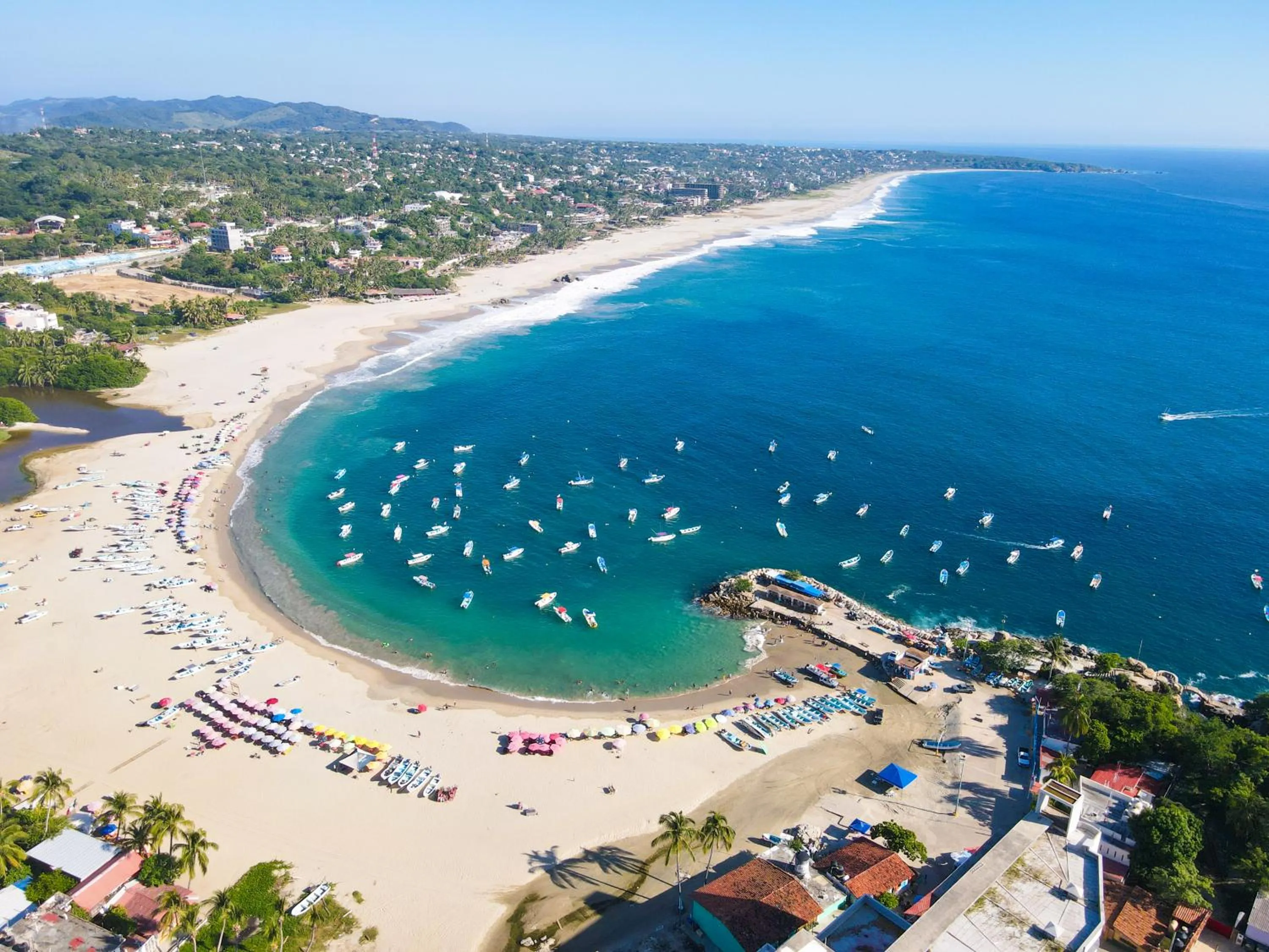 Bird's eye view in Esencia Puerto Escondido