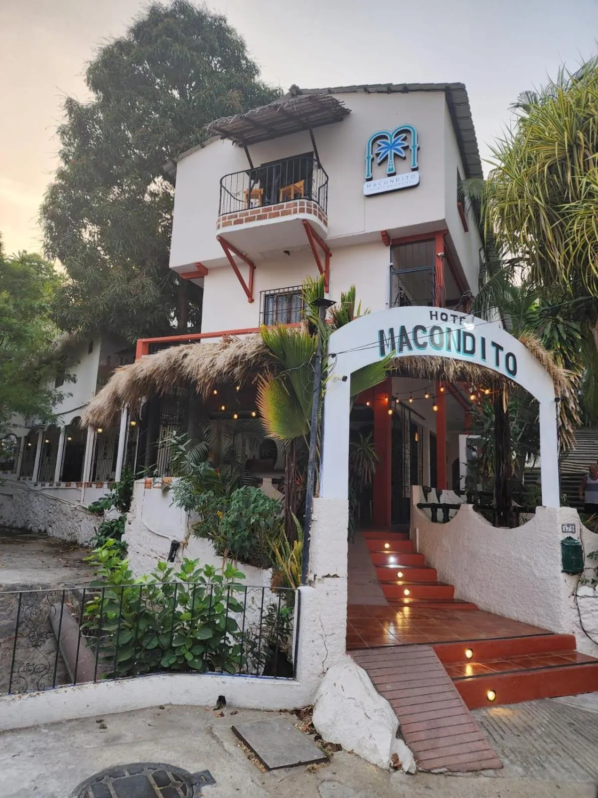 Facade/entrance in Esencia Puerto Escondido