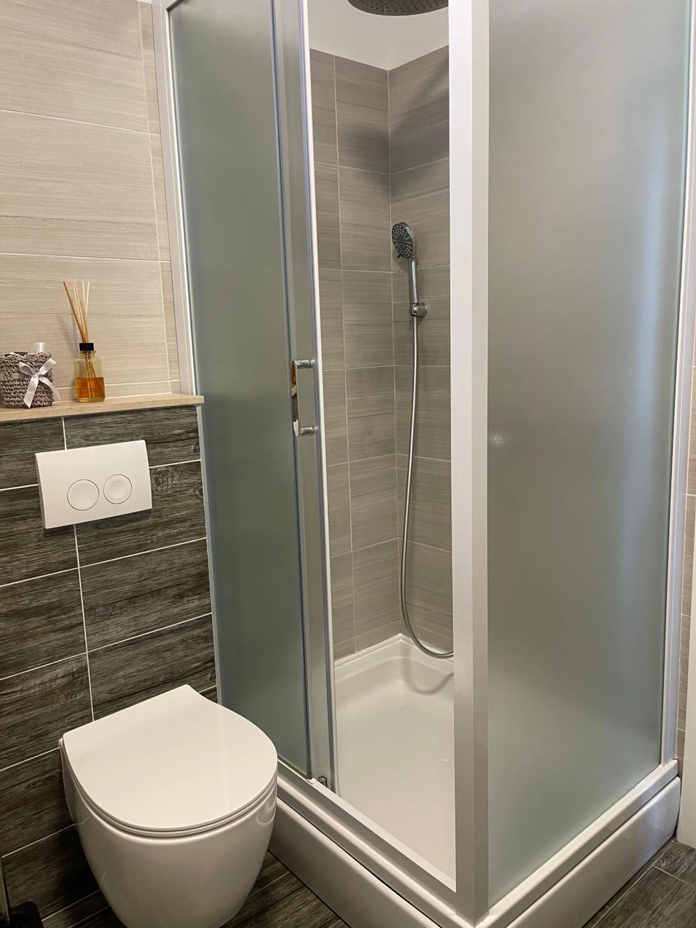Shower in Apartments Domani