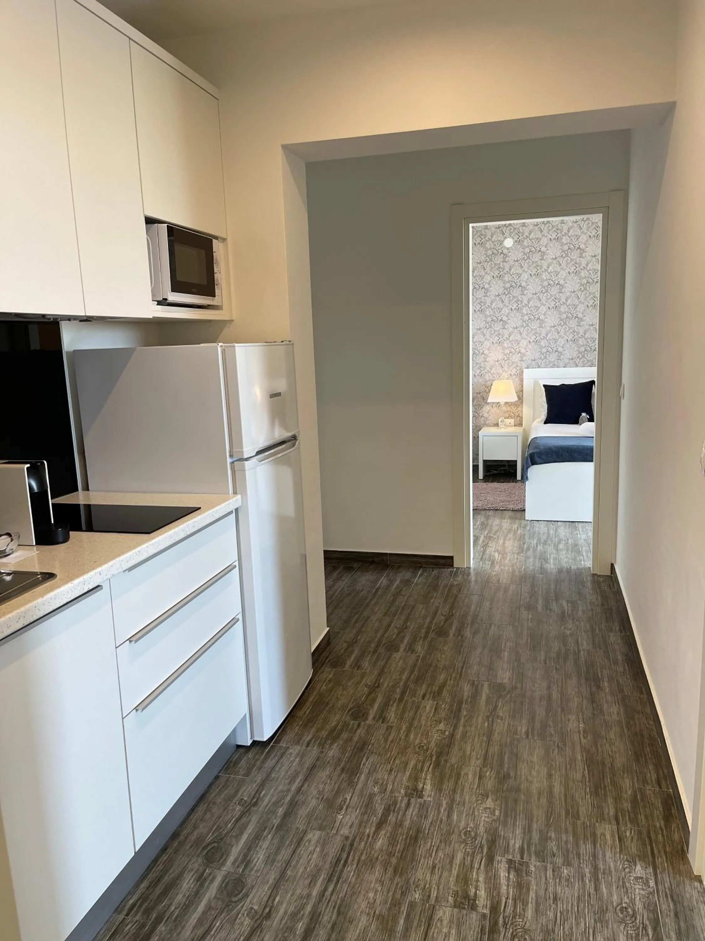 Kitchen or kitchenette in Apartments Domani