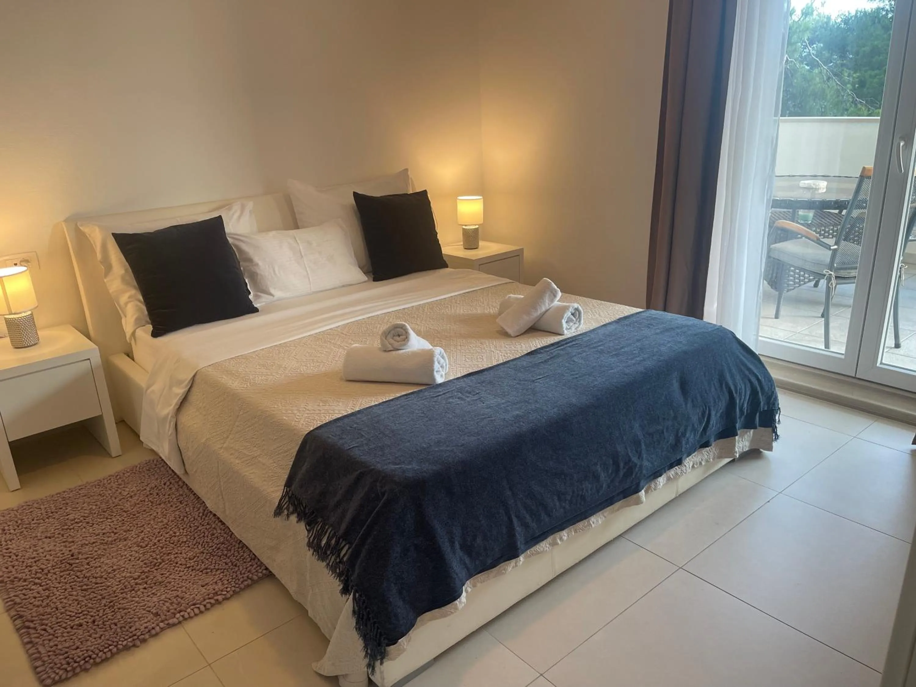 Bedroom, Bed in Apartments Domani