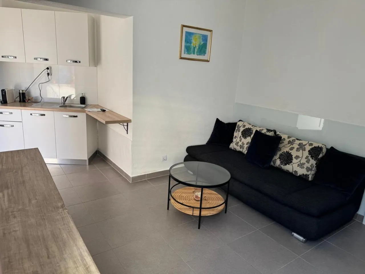 Kitchen or kitchenette in Apartments Domani