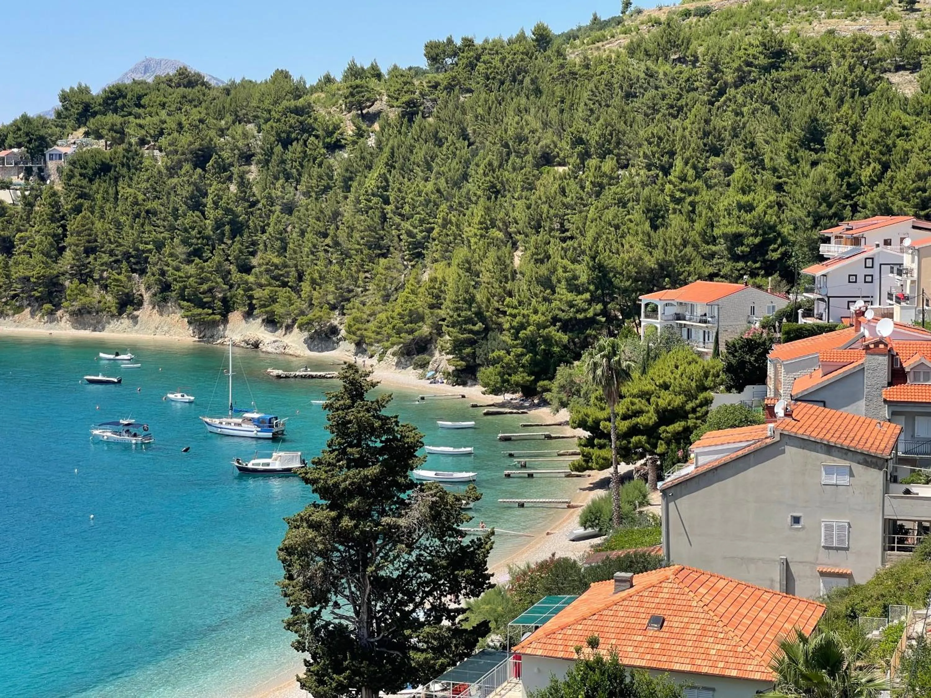 Sea view in Apartments Domani