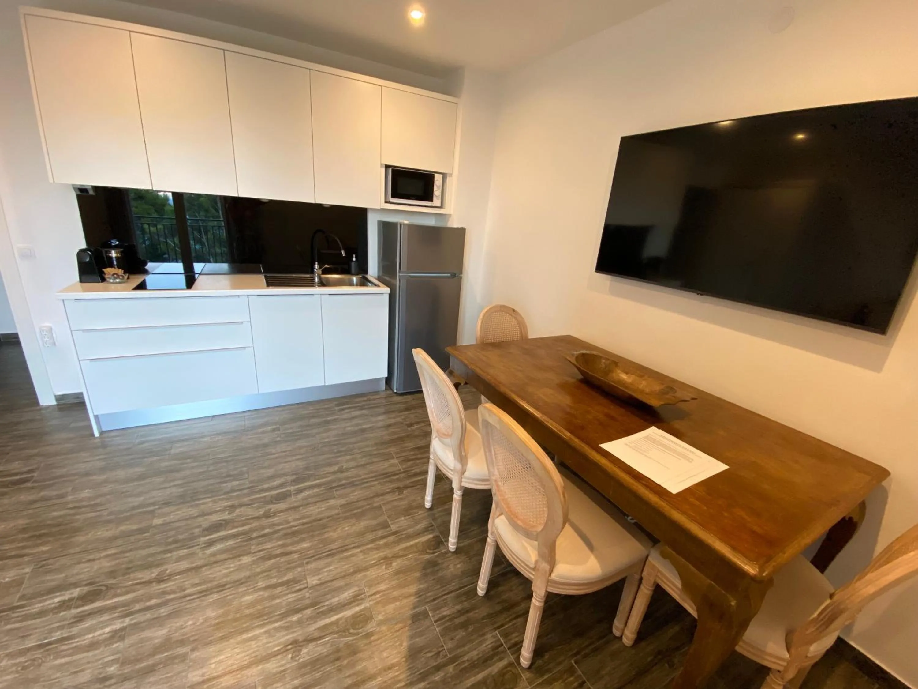 Kitchen or kitchenette in Apartments Domani