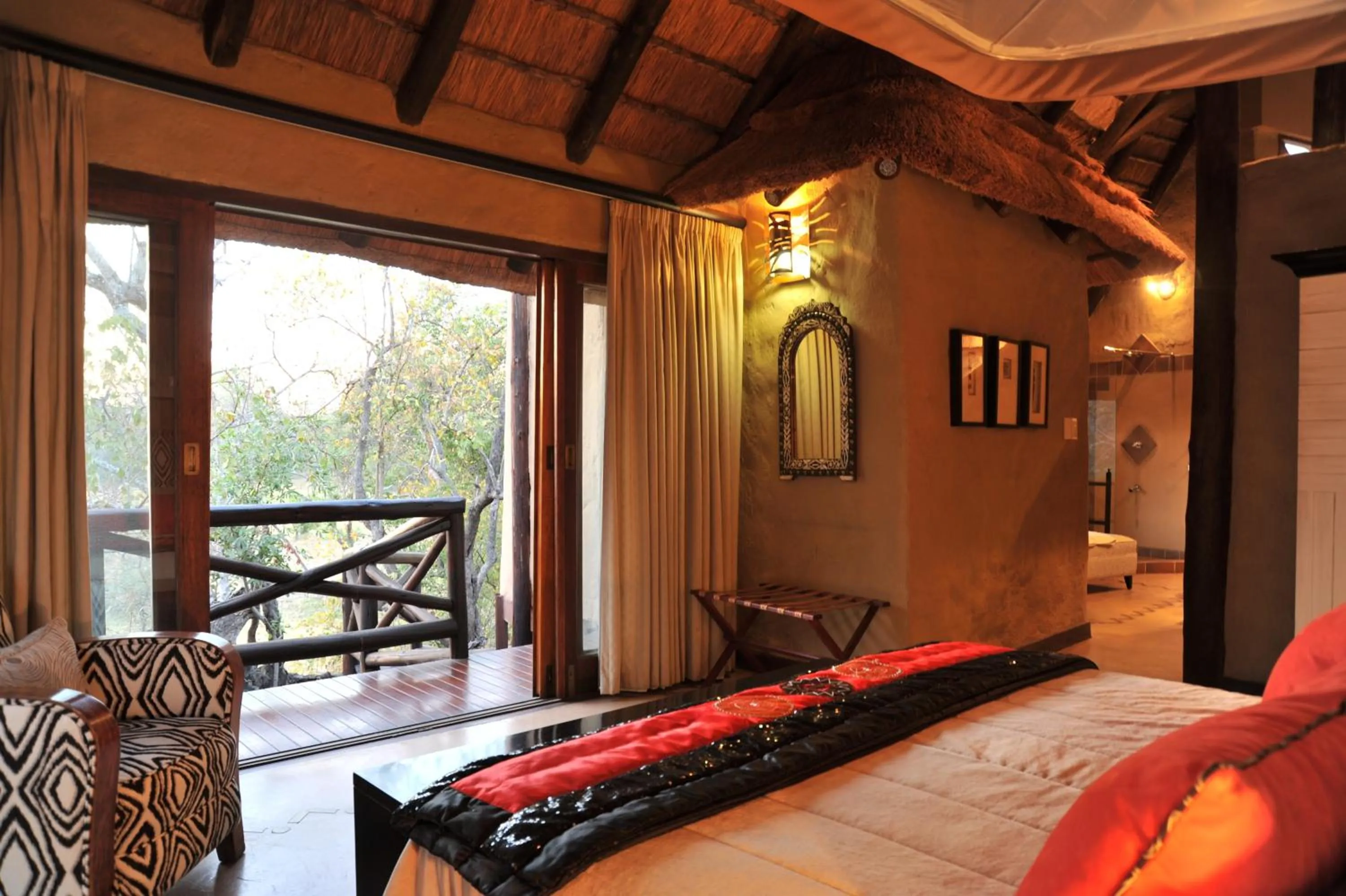 Day, Bed in Lukimbi Safari Lodge