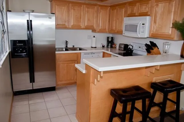 Kitchen or kitchenette in Casa De La Playa