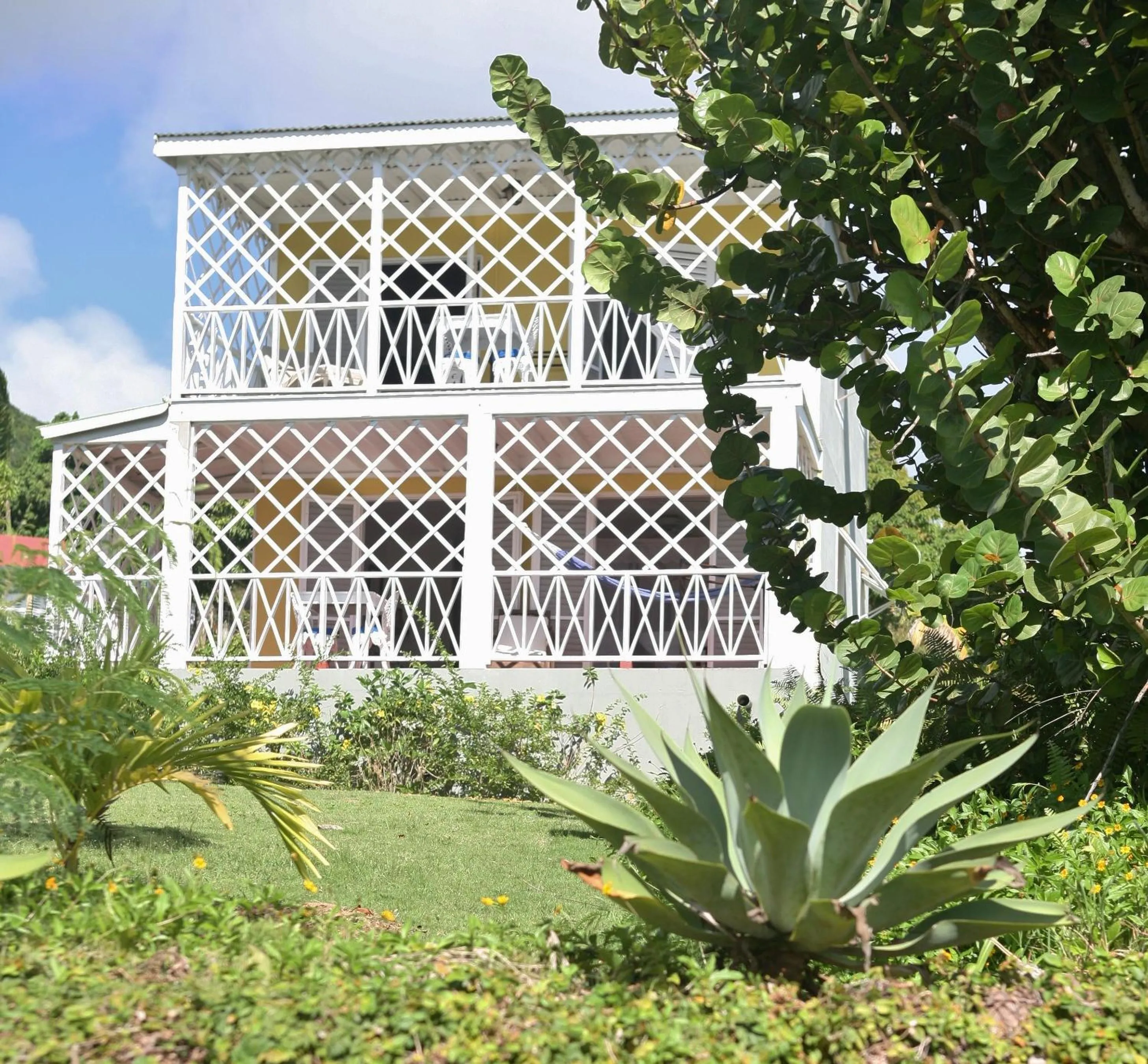 Balcony/Terrace in Hermitage Nevis